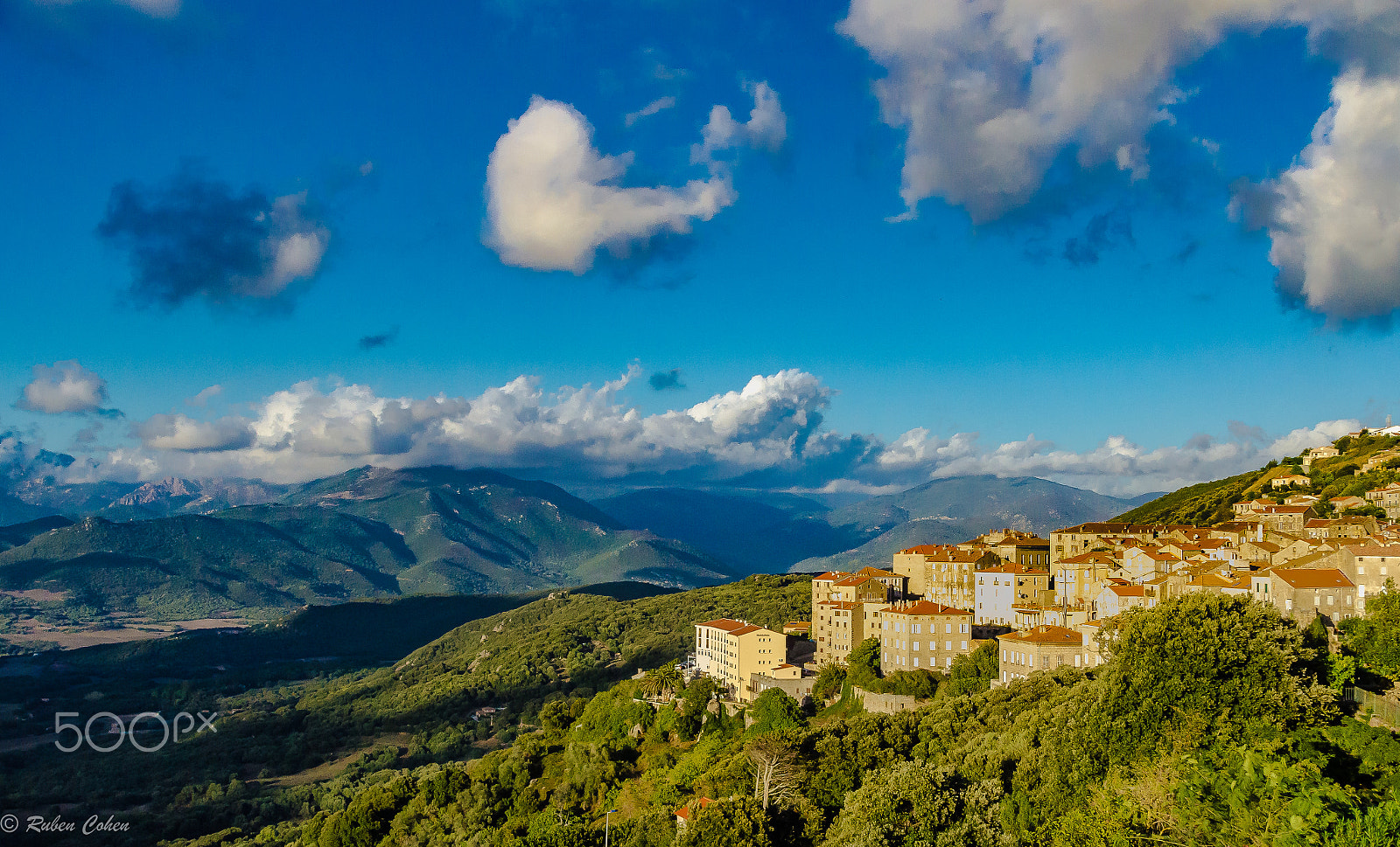 Nikon D7000 + Nikon PC-E Nikkor 24mm F3.5D ED Tilt-Shift sample photo. Mountain village photography