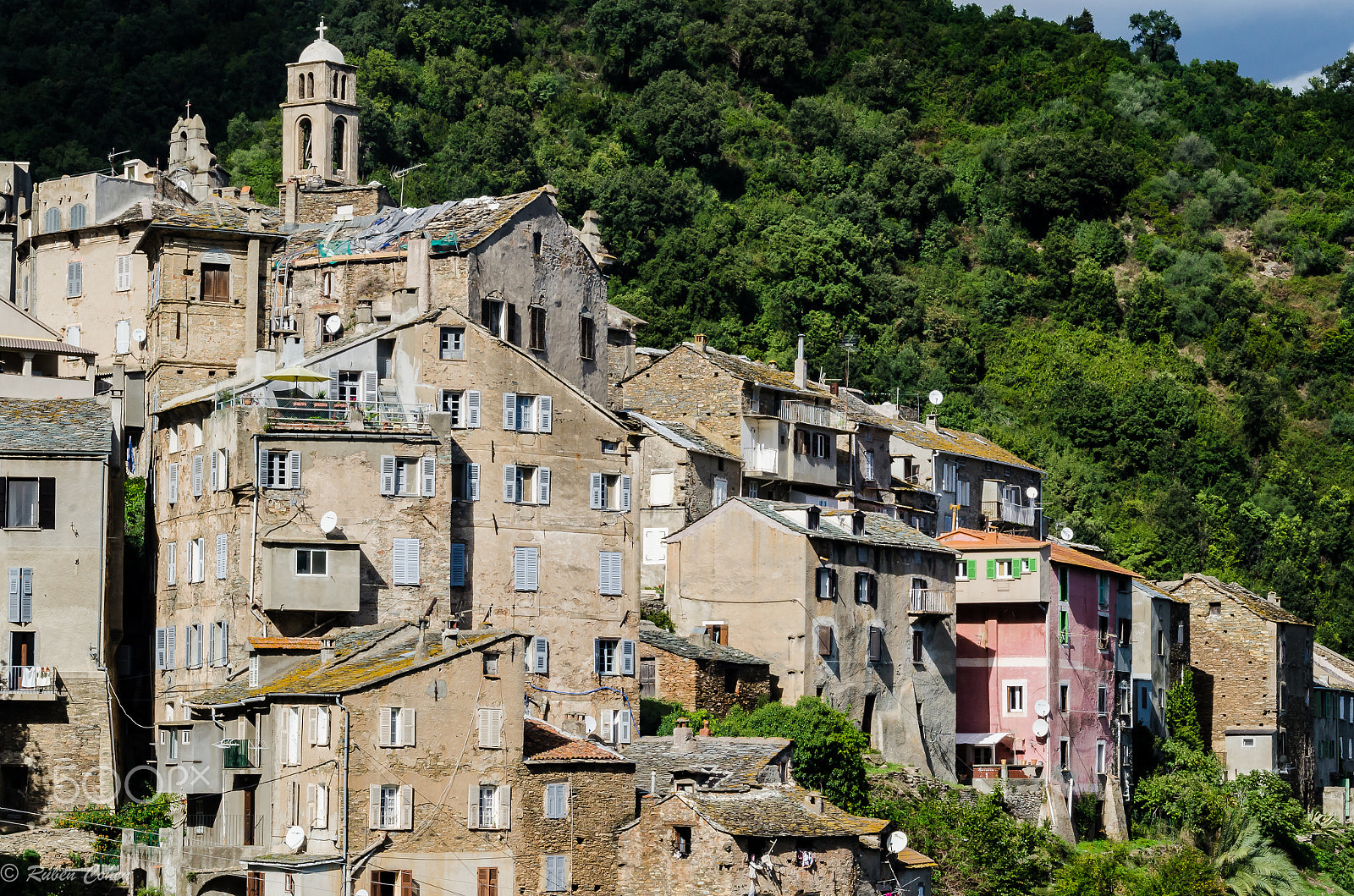 Nikon D7000 + Nikon PC-E Nikkor 24mm F3.5D ED Tilt-Shift sample photo. Village rocks on the mountain photography