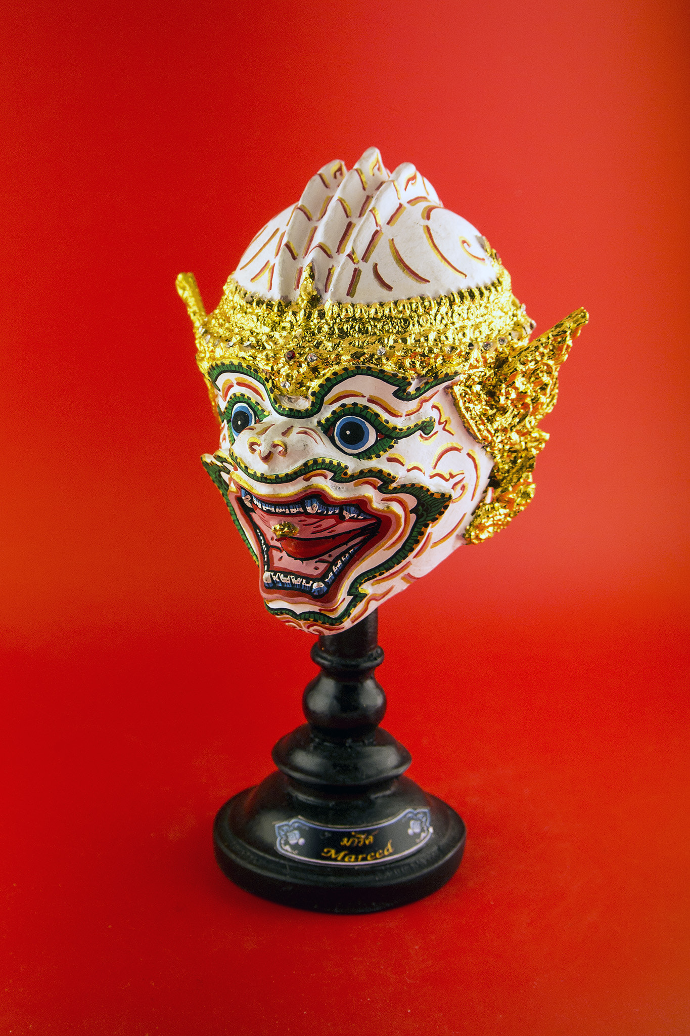 Nikon 1 J2 sample photo. Khon mask thai heritage photography
