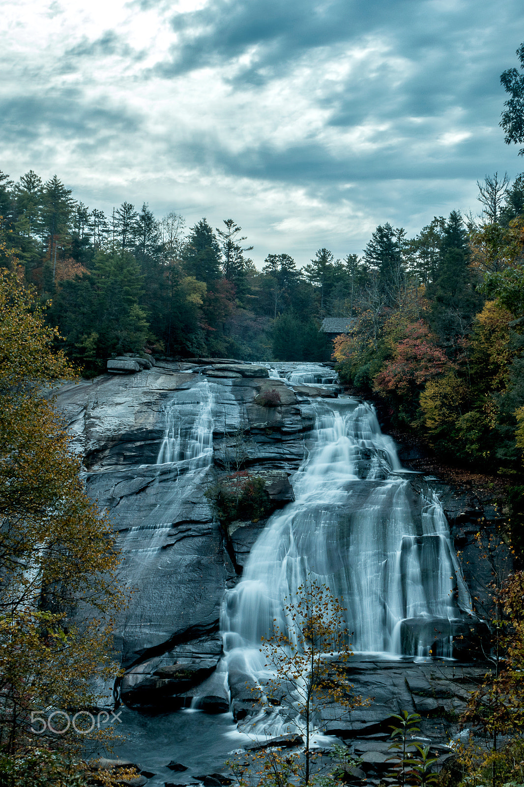 Canon EOS 70D + Canon EF 20-35mm F3.5-4.5 USM sample photo. Dupont state park high falls photography