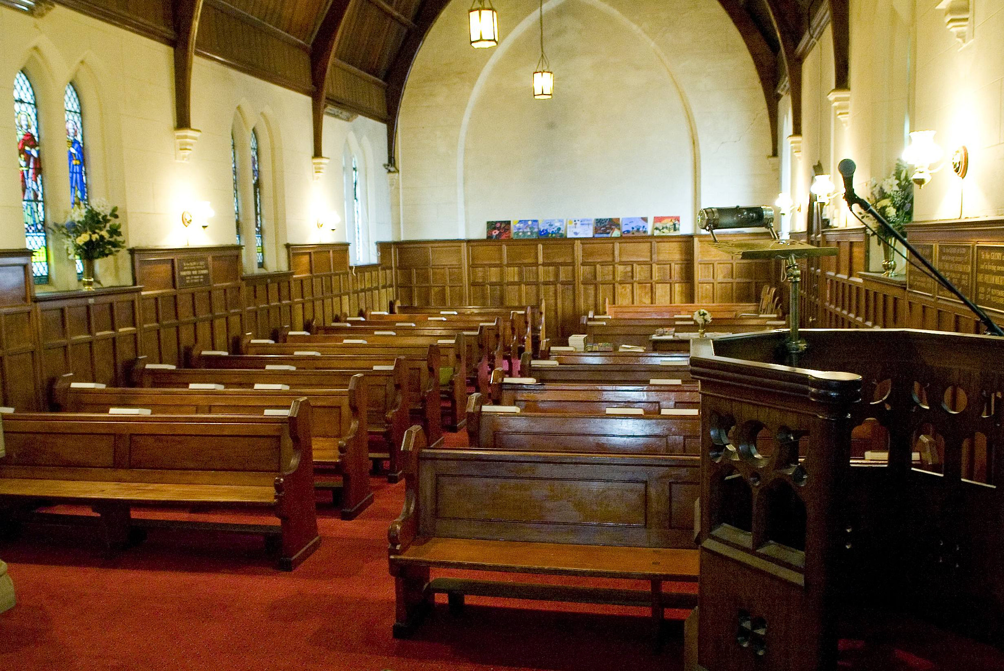 Canon EOS-1D sample photo. Interior nave photography