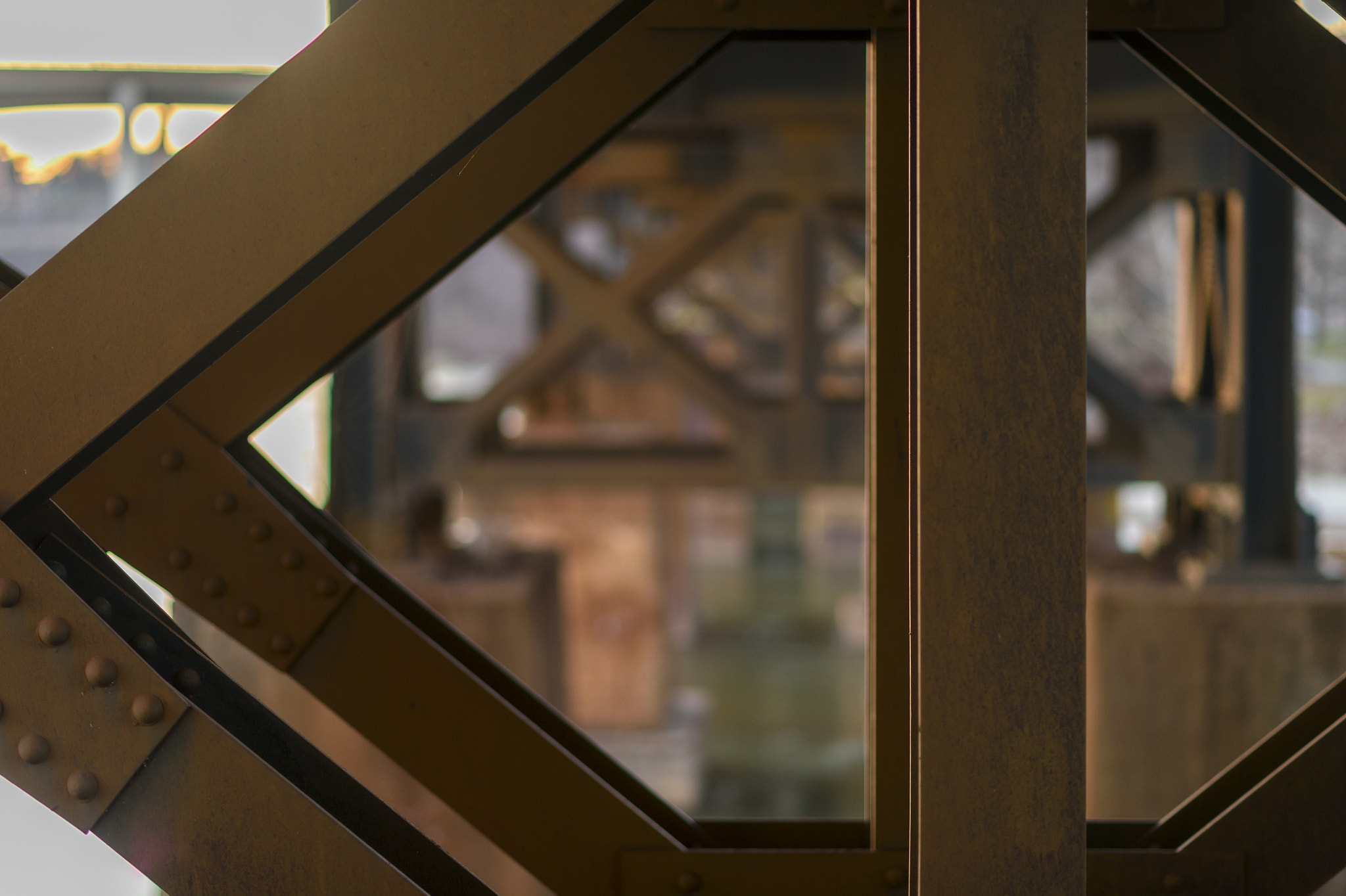 Nikon Df + Nikon AF-S Nikkor 85mm F1.8G sample photo. Under the rail bridge photography