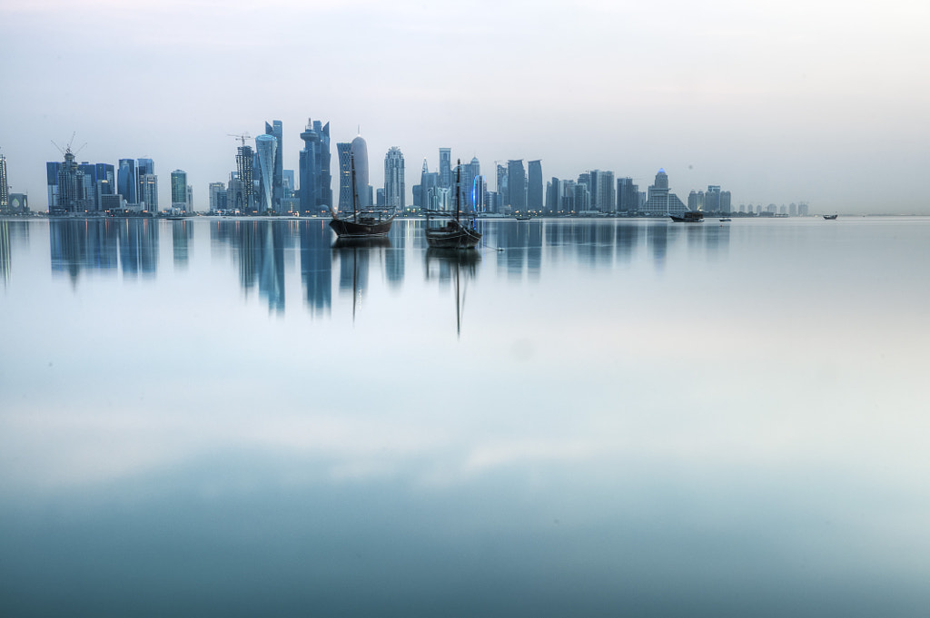 Doha blips by Wajahat Mahmood on 500px.com