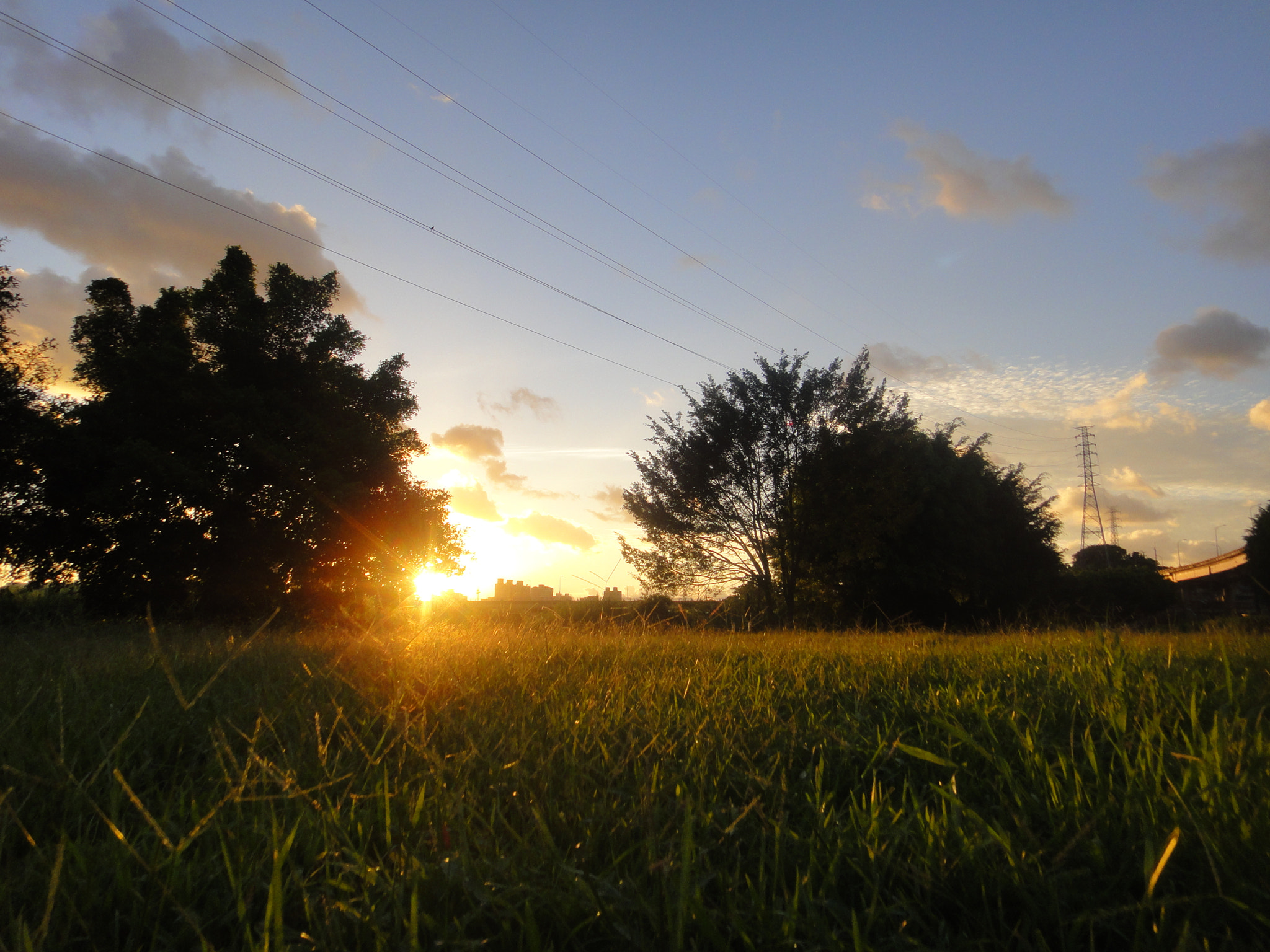 Sony DSC-TX7 sample photo. The dusk of meadow in taipei photography