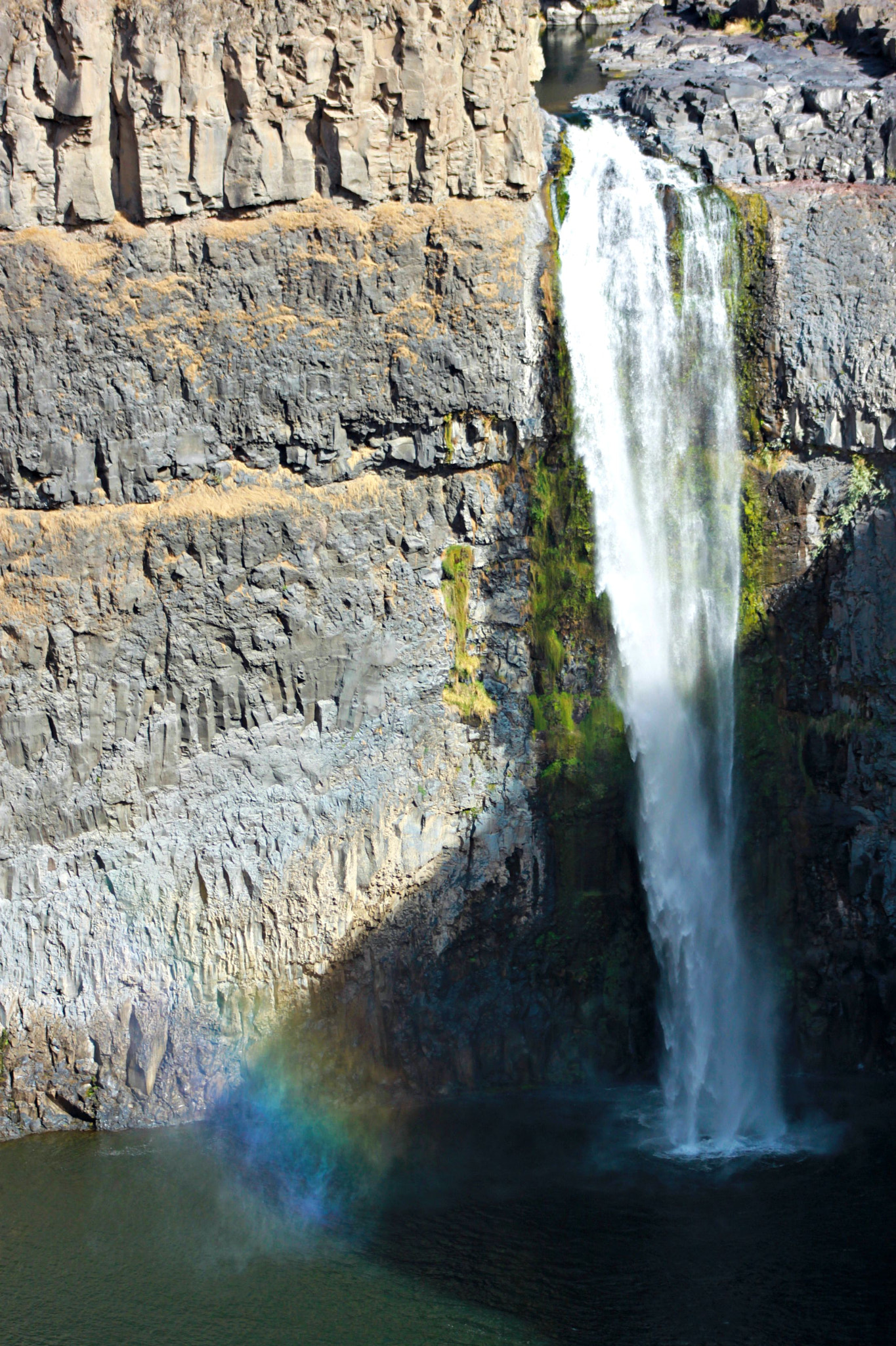 Canon EF 75-300mm f/4-5.6 USM sample photo. Palouse falls photography