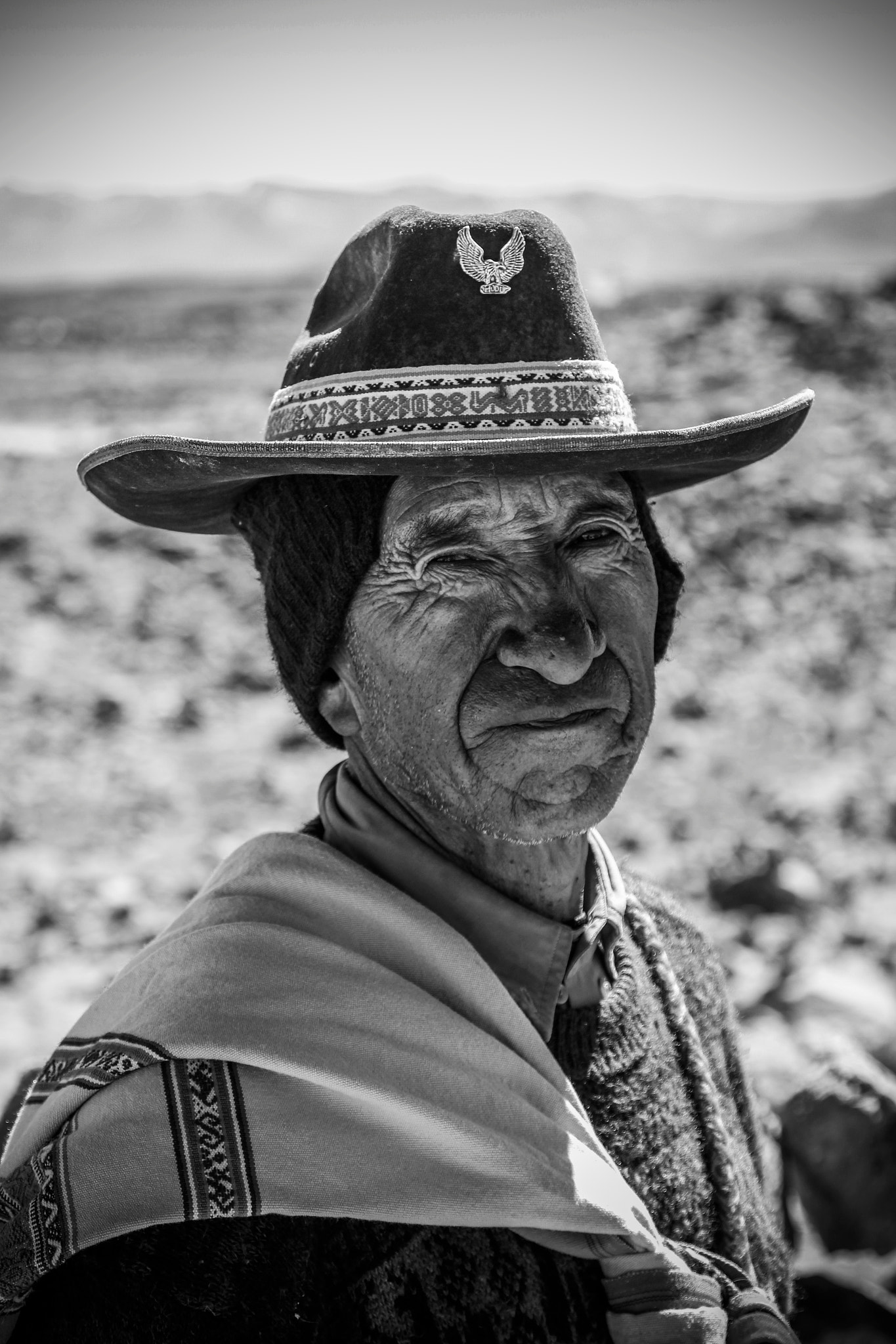 Canon EOS 600D (Rebel EOS T3i / EOS Kiss X5) + Canon EF 135mm F2.8 SF sample photo. Peruvian cowboy photography