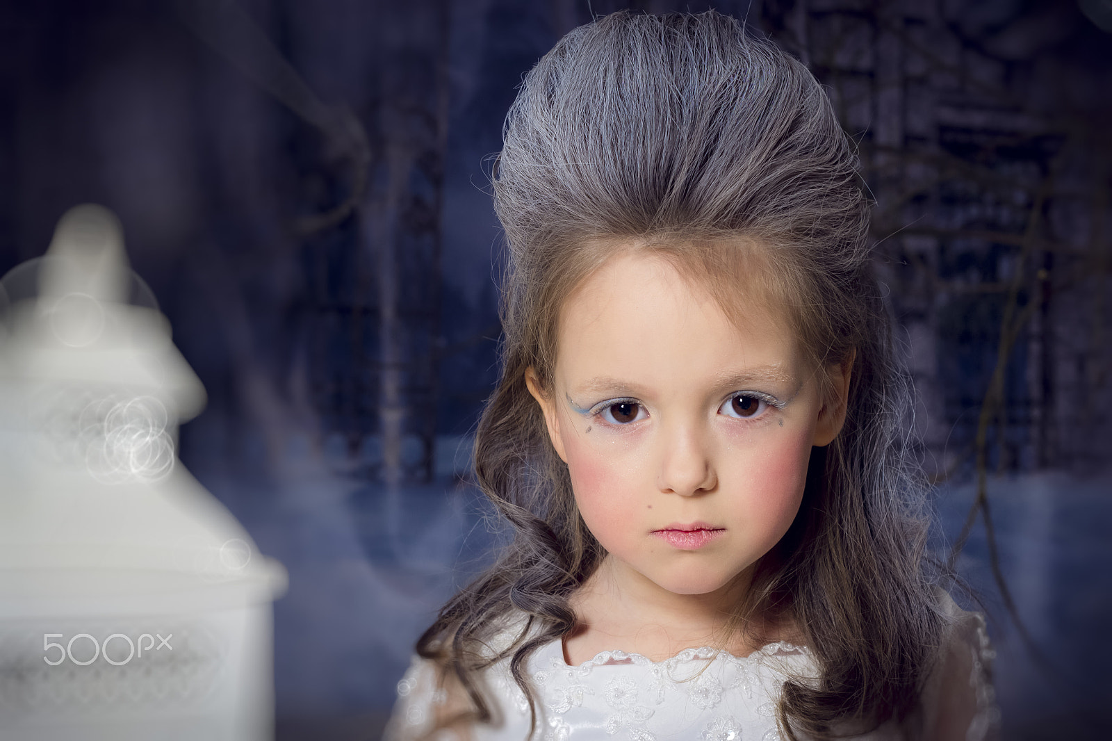Nikon D3100 + Sigma 50mm F1.4 EX DG HSM sample photo. Snow princess (queen) - beautiful little girl photography