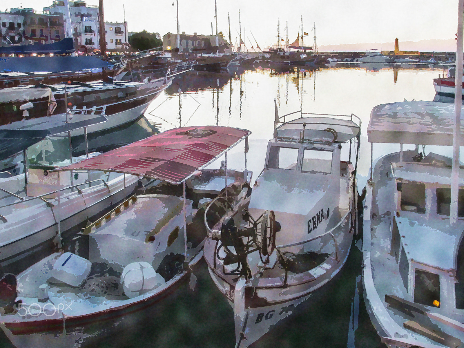 Canon PowerShot ELPH 310 HS (IXUS 230 HS / IXY 600F) sample photo. Kyrenia harbour photography