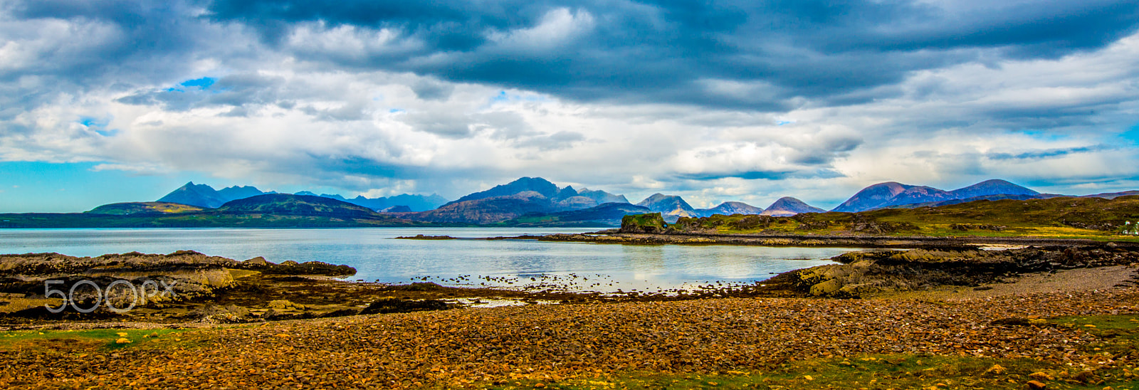 Sigma 10-20mm F4-5.6 EX DC HSM sample photo. Cuillins from taskavaig photography
