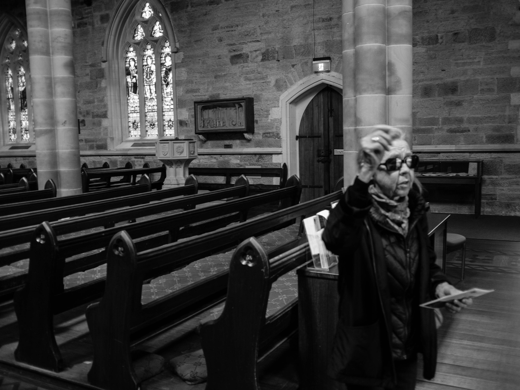 Panasonic Lumix DMC-GH2 + Olympus M.Zuiko Digital 17mm F2.8 Pancake sample photo. A moment at st david's photography