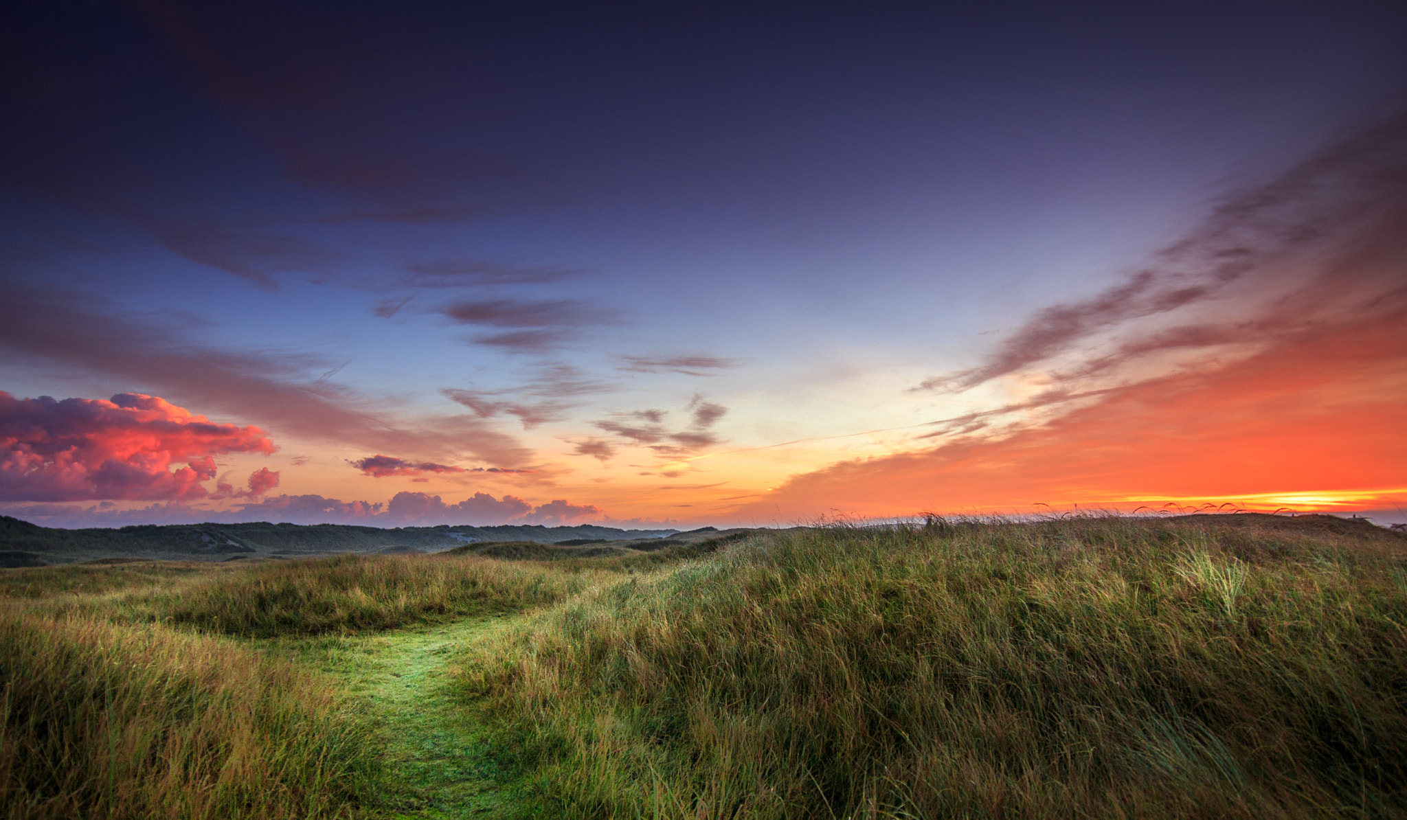 Canon EF-S 17-85mm F4-5.6 IS USM sample photo. Sunset ameland photography