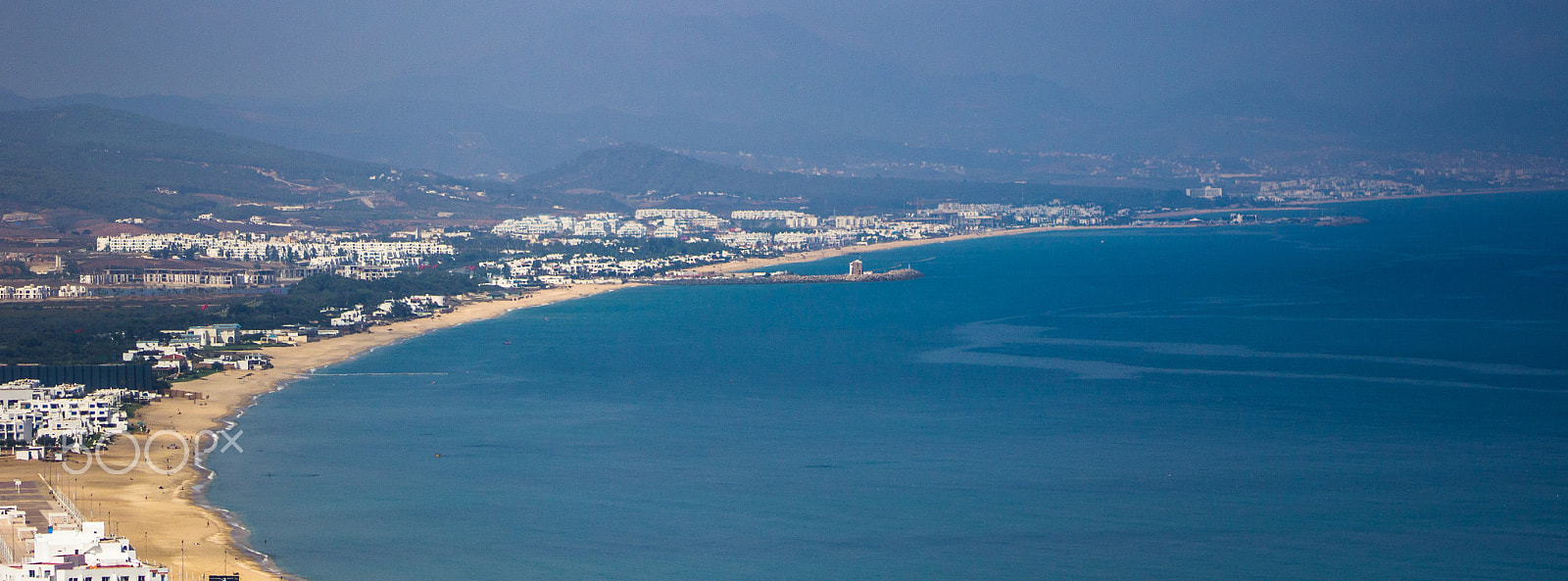 Canon EF 70-210mm f/3.5-4.5 USM sample photo. Hazy bay photography