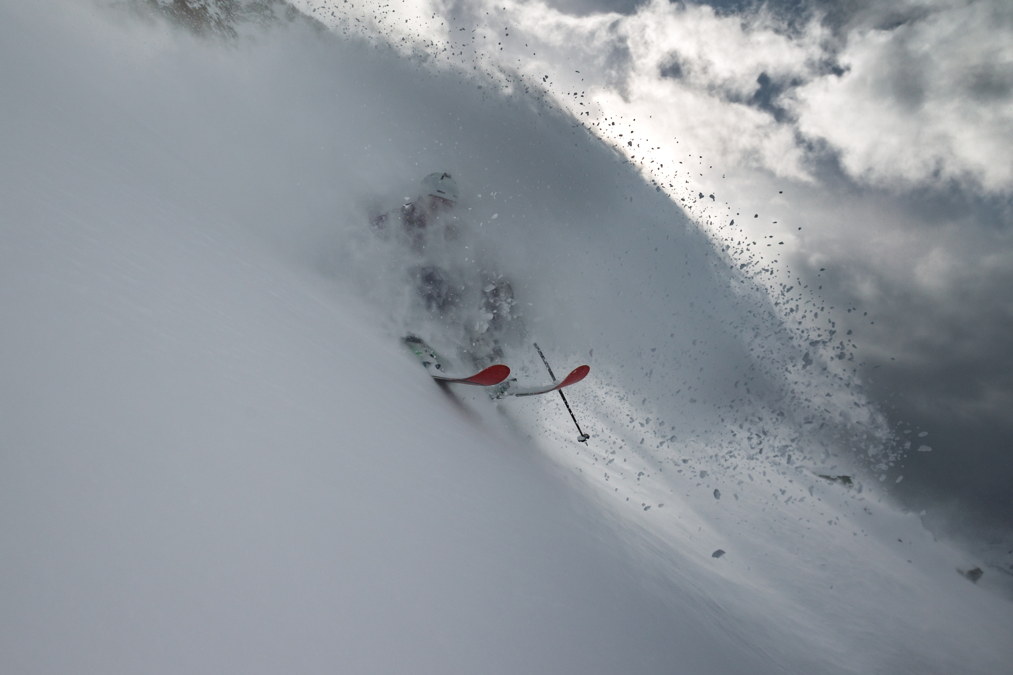 Canon EOS-1D Mark IV sample photo. In deep snow photography