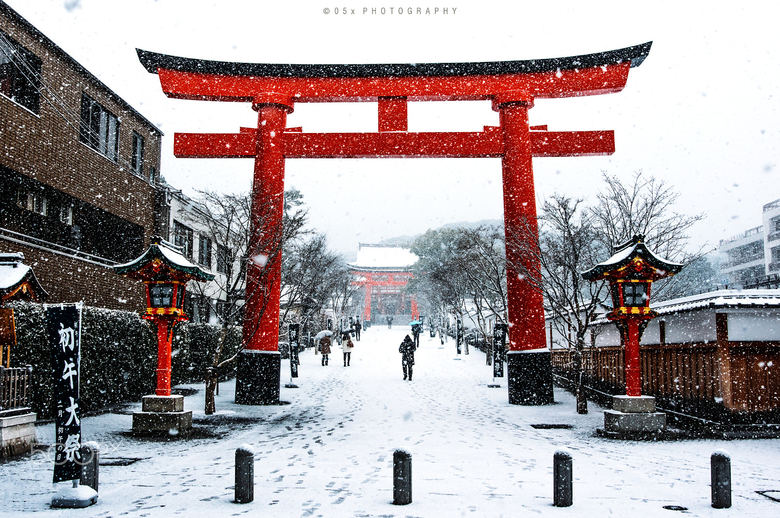 Pentax K-3 sample photo. Framed in snow photography
