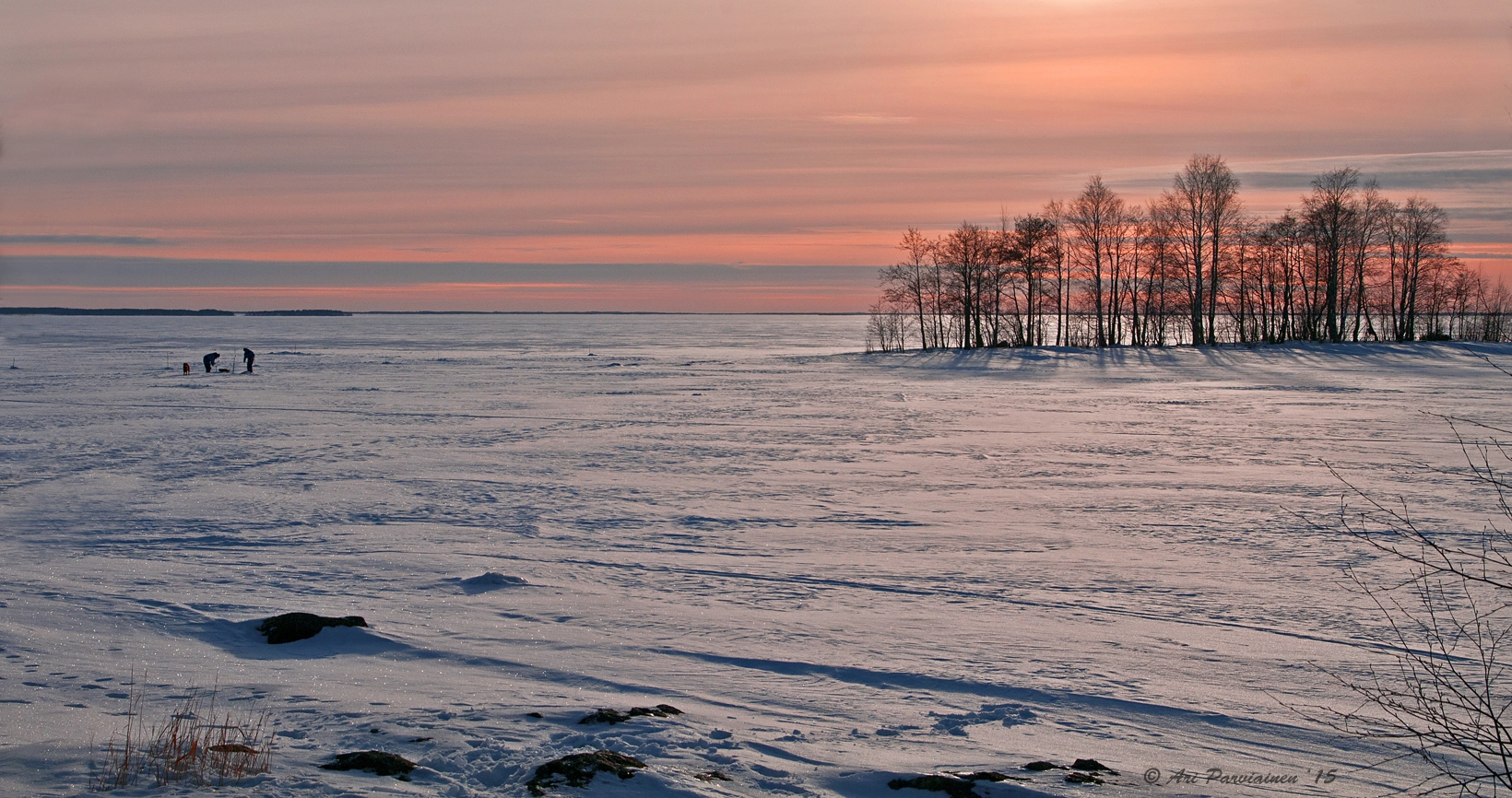 Sigma 17-70mm F2.8-4 DC Macro OS HSM sample photo. Ice fishers photography