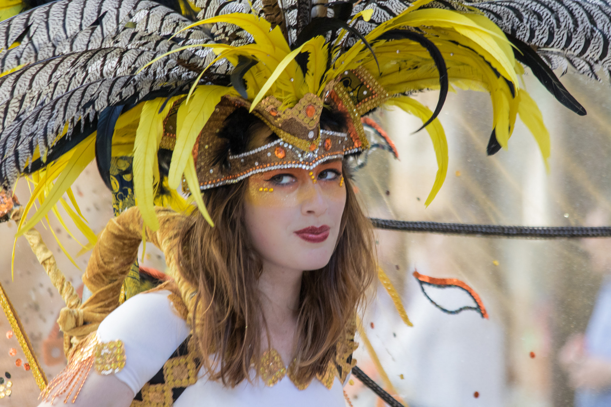 Canon EF 70-300mm F4-5.6 IS USM sample photo. Cardiff carnival photography