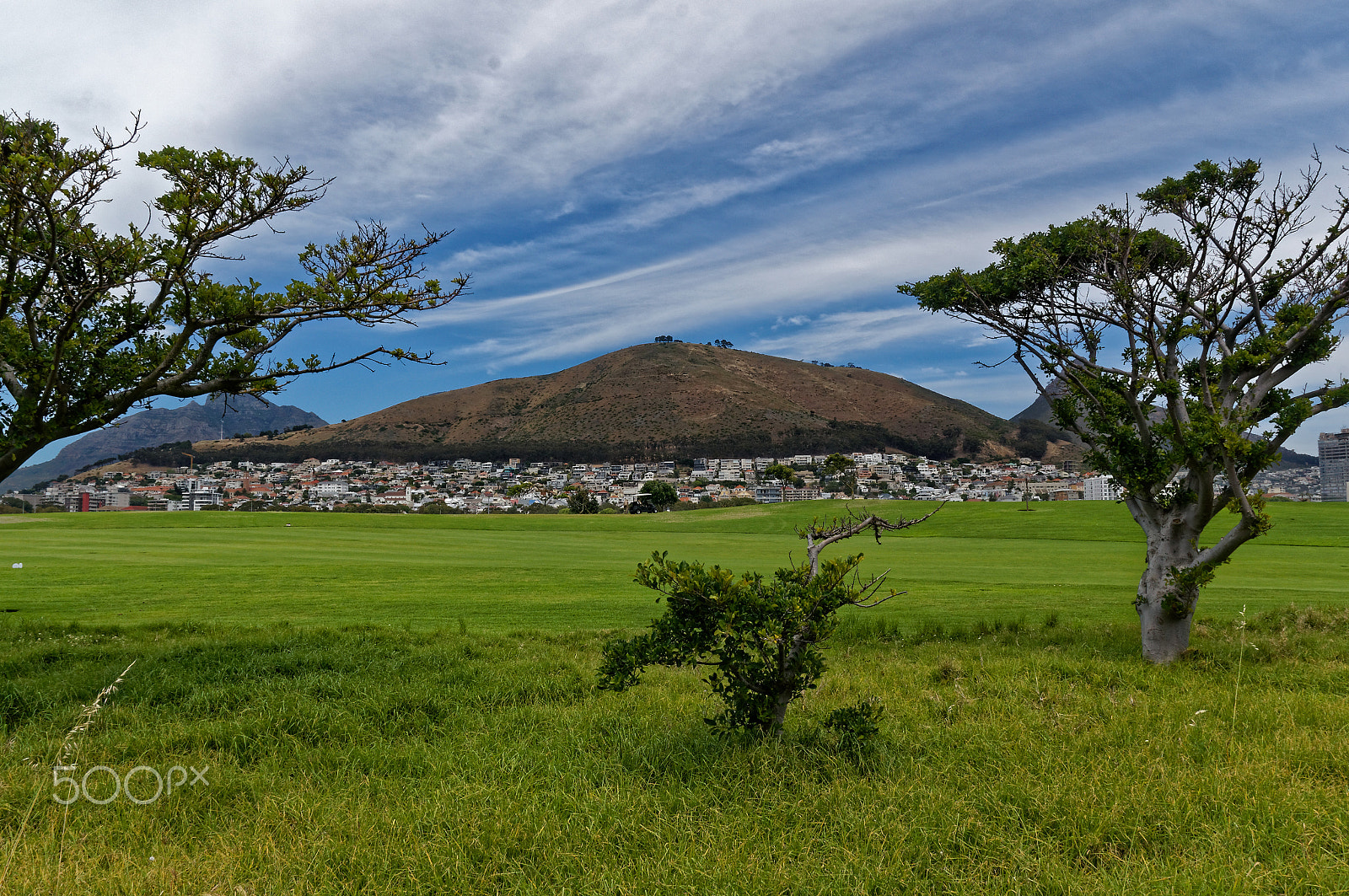 Sony SLT-A55 (SLT-A55V) sample photo. Capetown landscape side photography