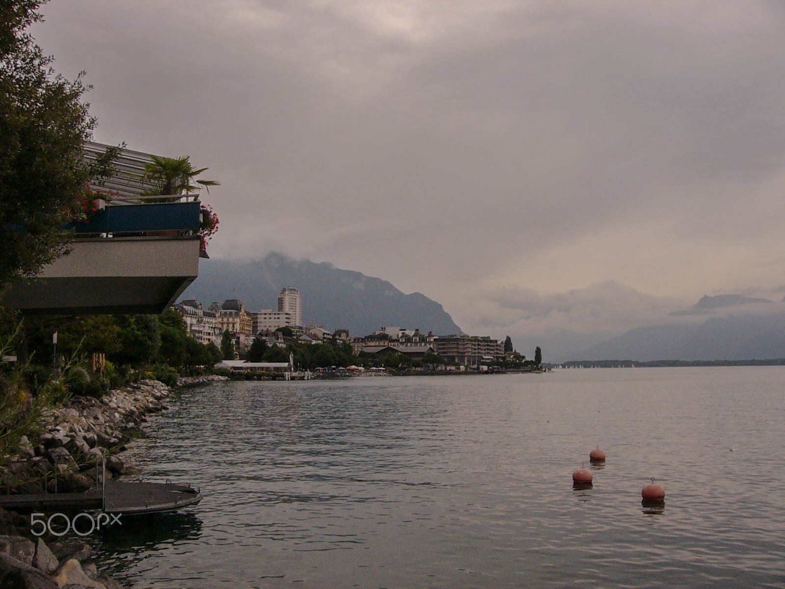 Panasonic DMC-FZ2 sample photo. Montreux, switzerland photography