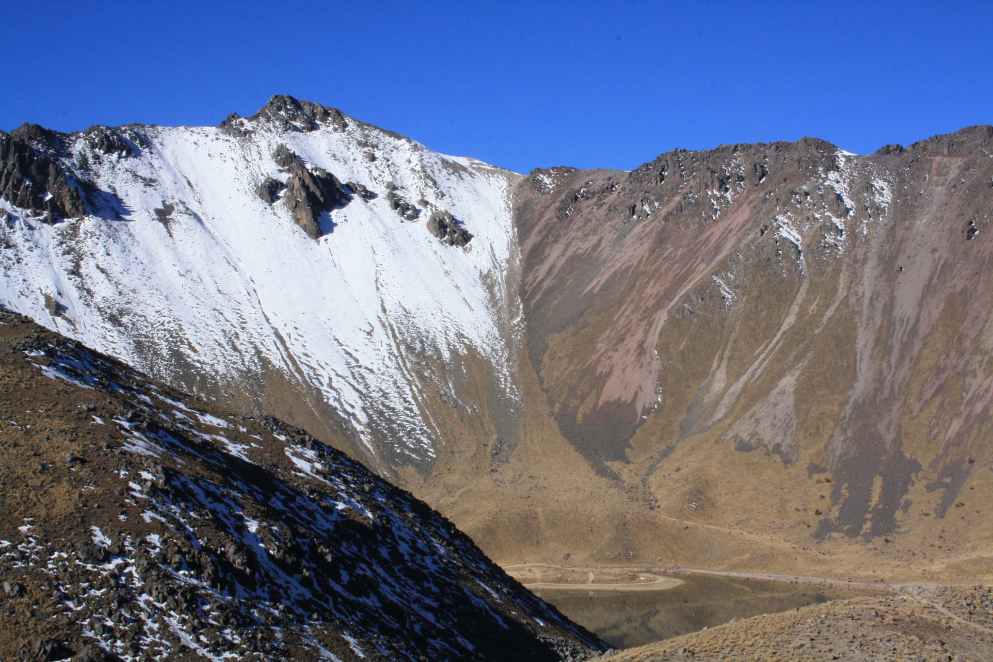 Canon EF-S 18-55mm F3.5-5.6 sample photo. Crater. photography