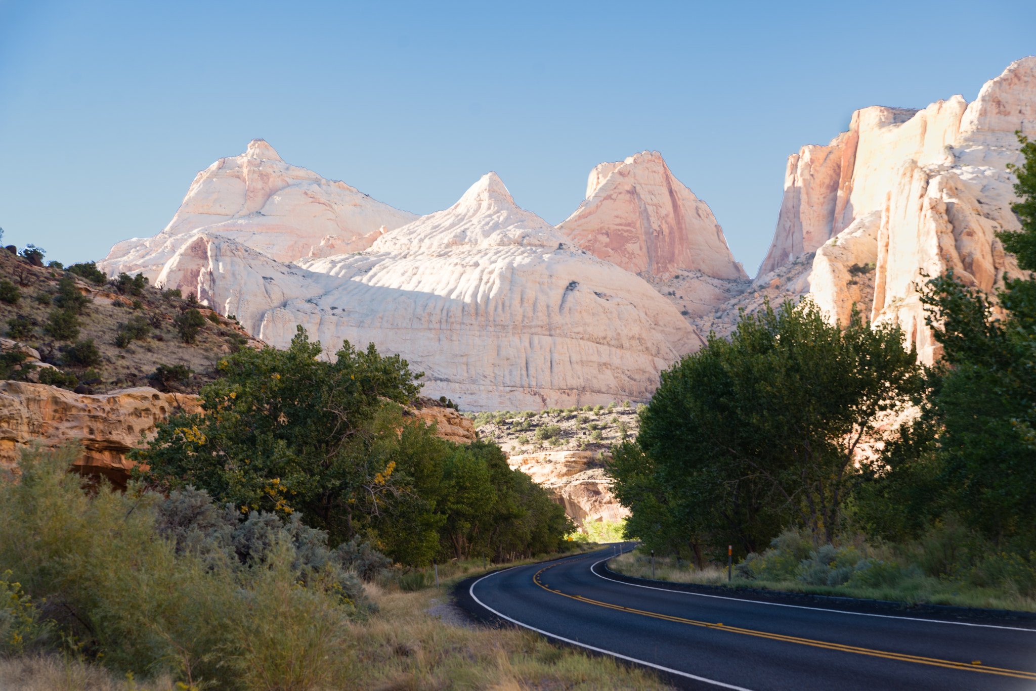 Nikon D600 sample photo. Dome  at capital reef national park photography