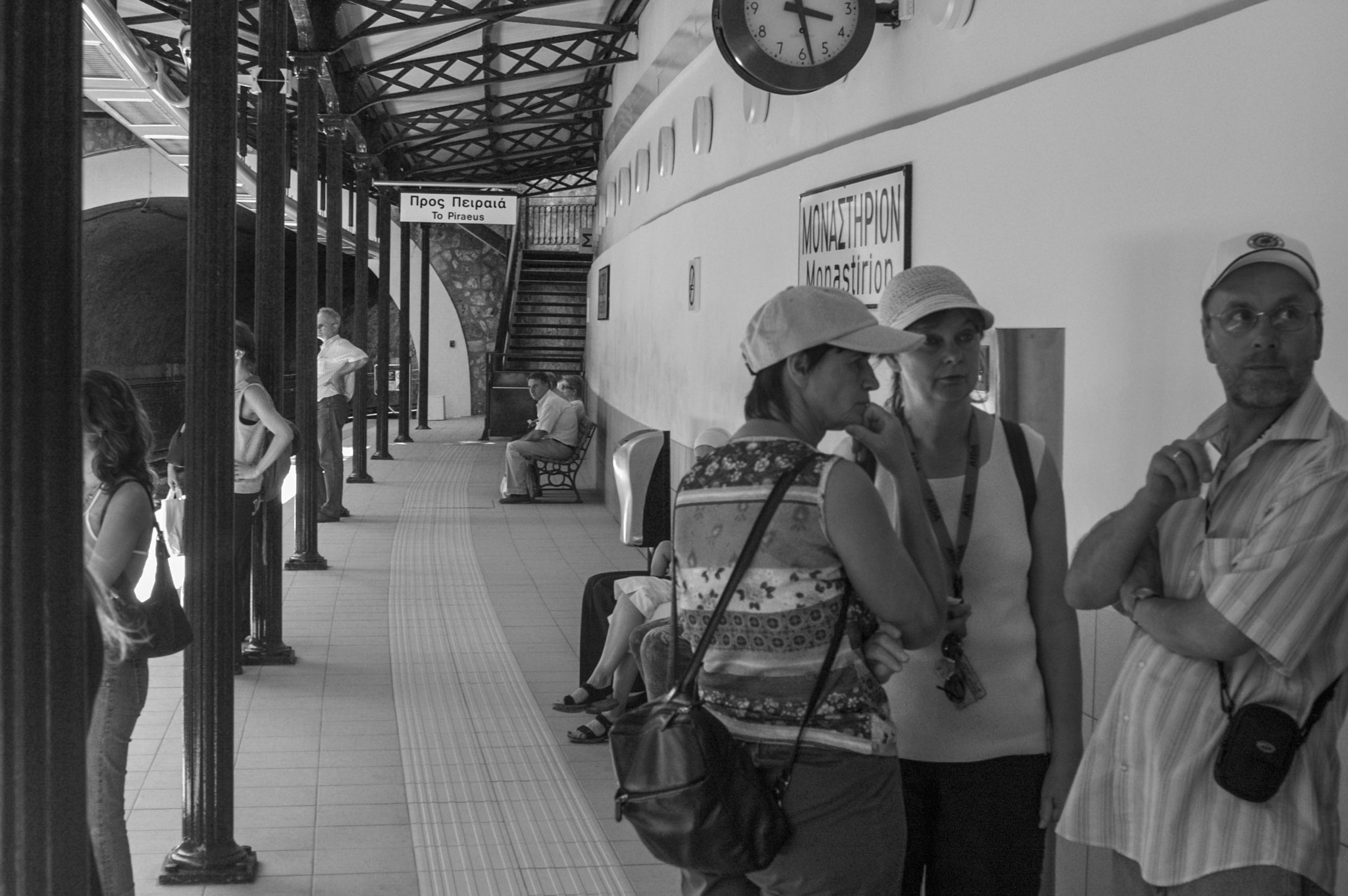 AF Zoom-Nikkor 35-70mm f/2.8 sample photo. Monastirion passengers photography