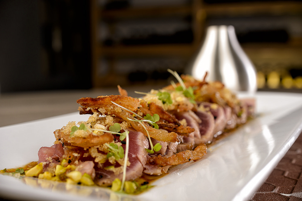 Nikon AF-S DX Micro Nikkor 40mm F2.8 sample photo. Delicious tuna photography