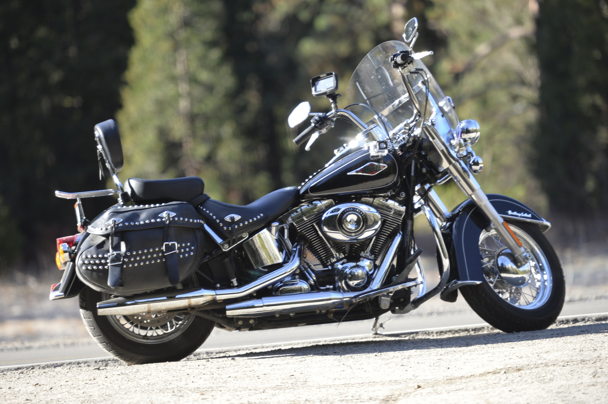 Nikon D4 sample photo. My last american bike tour photography