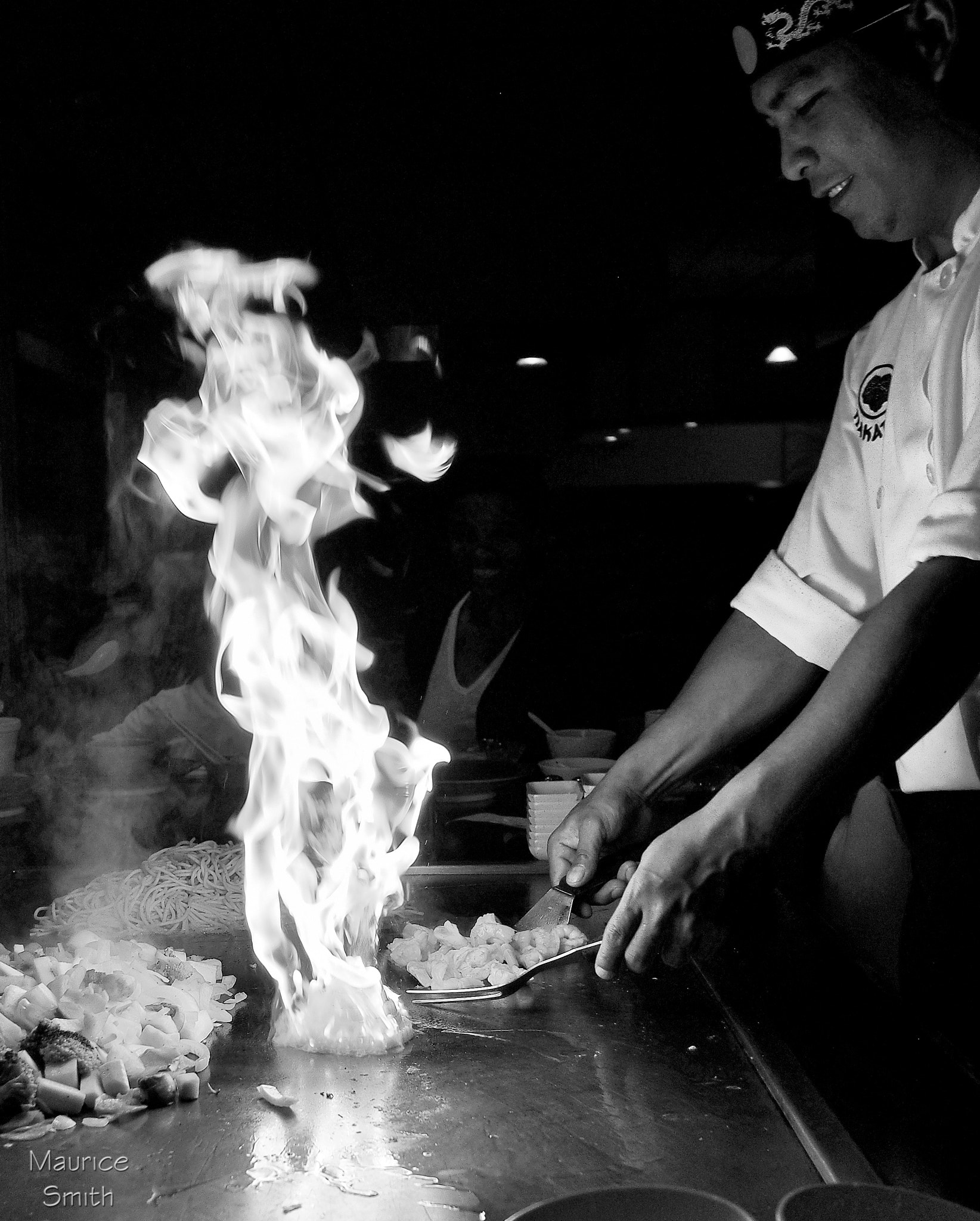 Olympus PEN E-PM2 sample photo. Hibachi photography