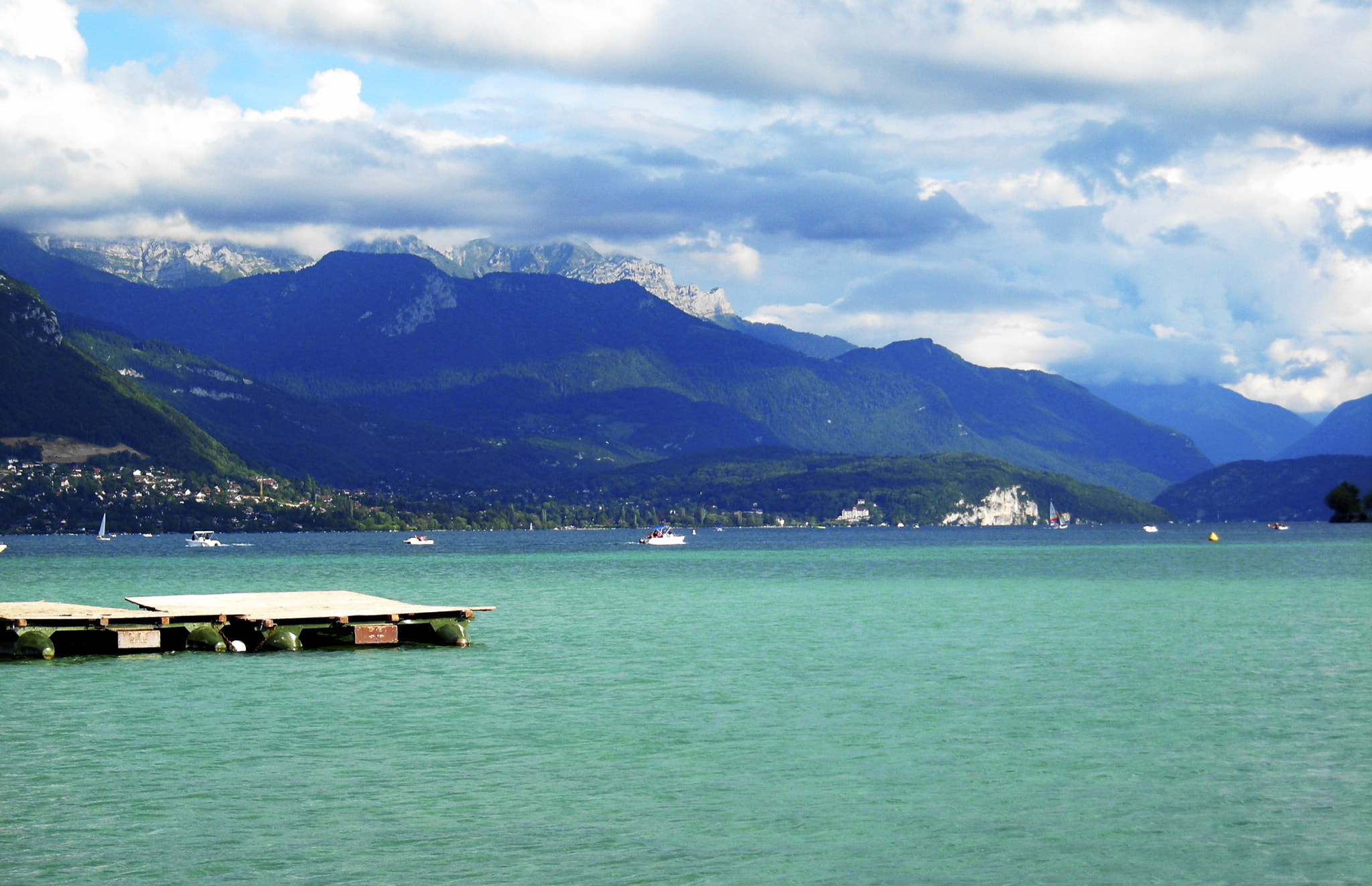 Nikon COOLPIX S510 sample photo. Lac d'annecy / annecy lake photography
