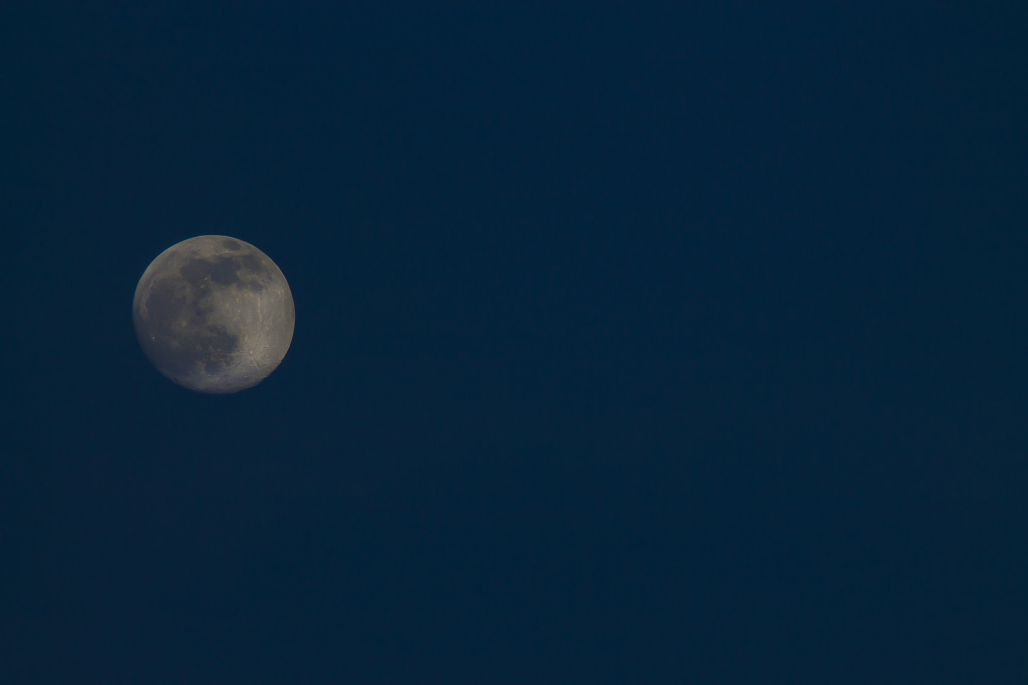 Canon EF 100-400mm F4.5-5.6L IS USM sample photo. Blue moon photography