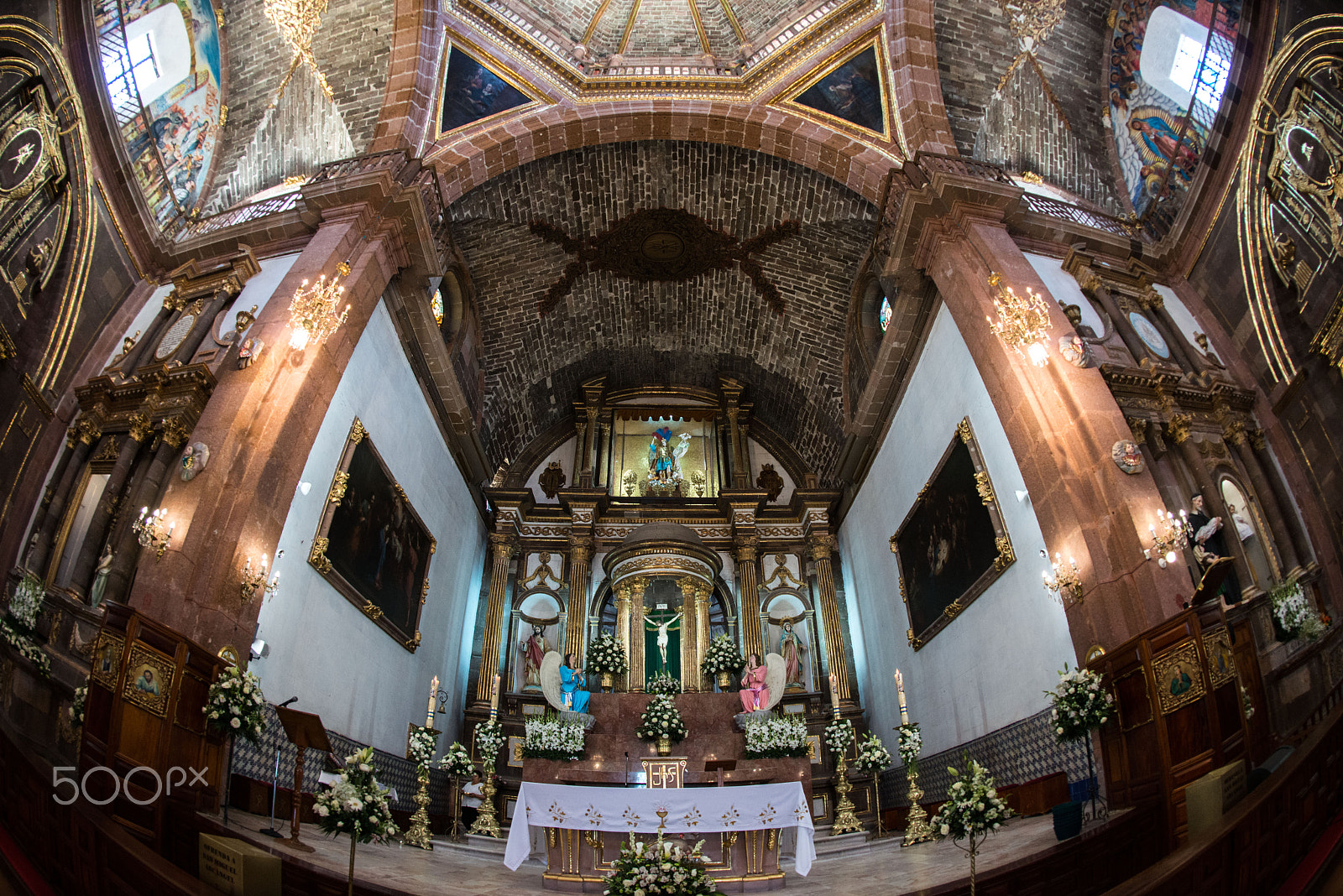 Nikon D800E + Nikon AF Fisheye-Nikkor 16mm F2.8D sample photo. Parroquia de san miguel arcangel photography