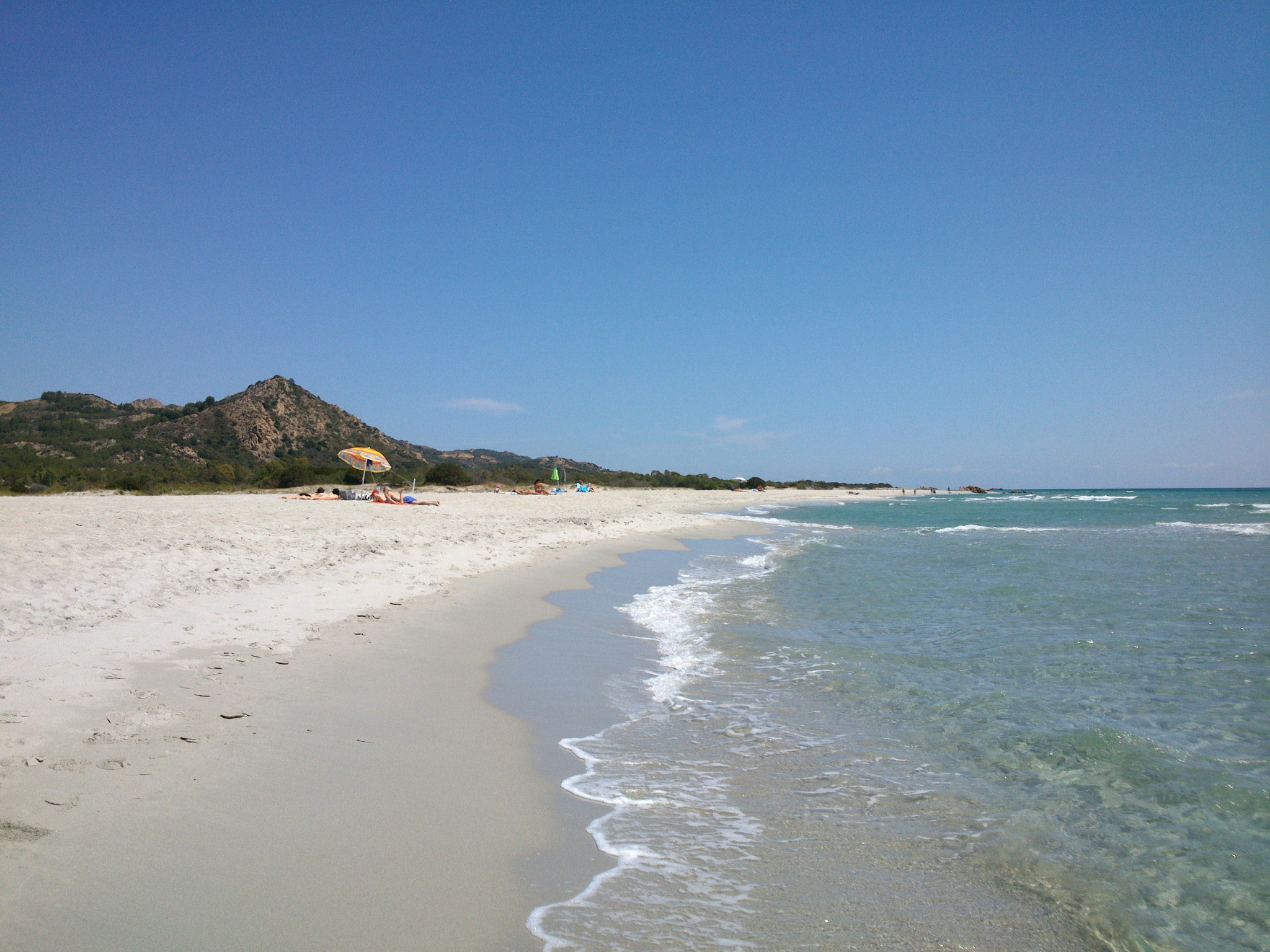 Sony Ericsson Xperia P sample photo. La splendida e selvaggia spiaggia di bèrchida in sardegna, dalla sabbia bianca e il mare... photography