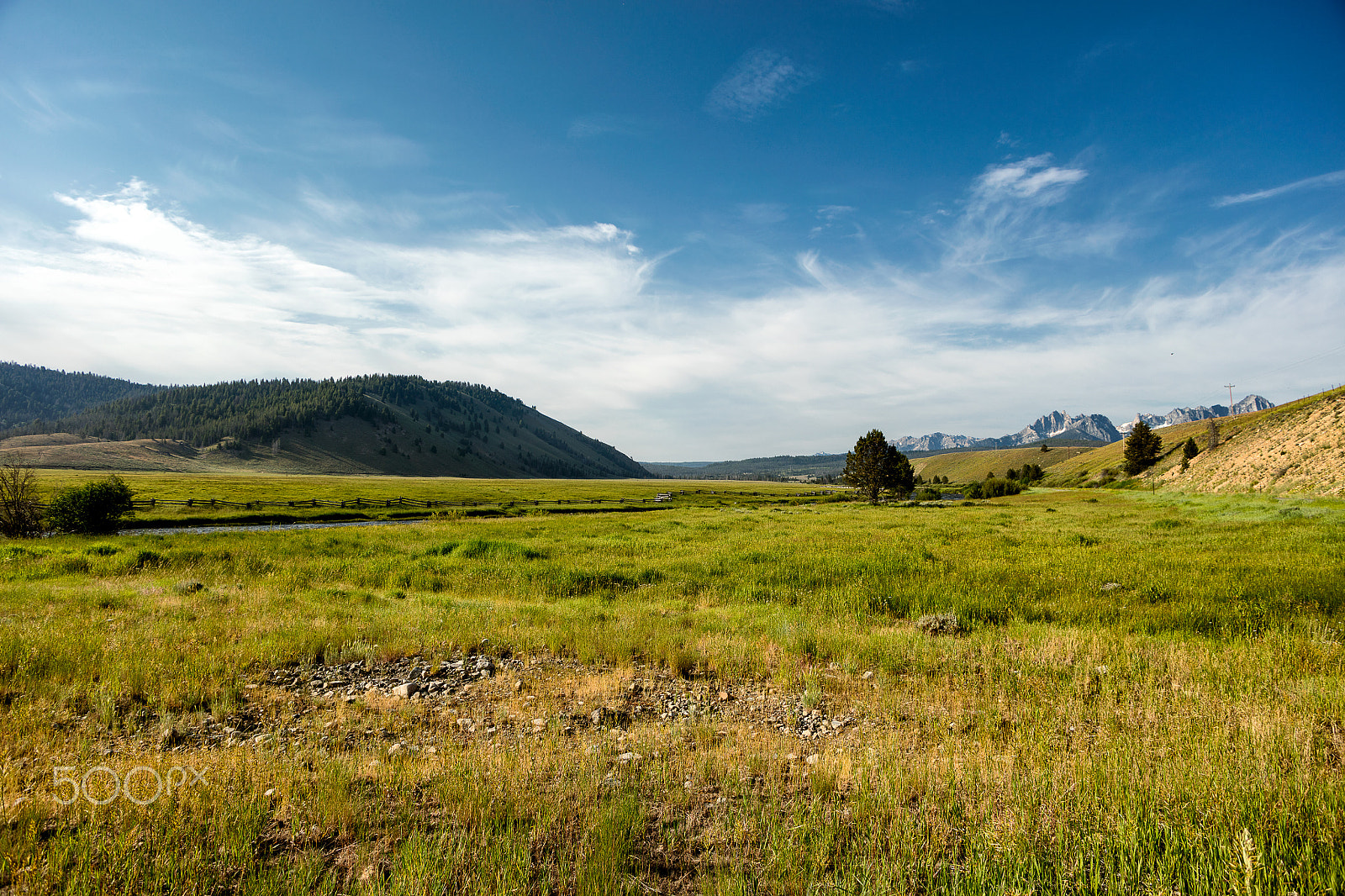 Canon EF 20-35mm F3.5-4.5 USM sample photo. Salmon river delta through the sawtooth mountains photography