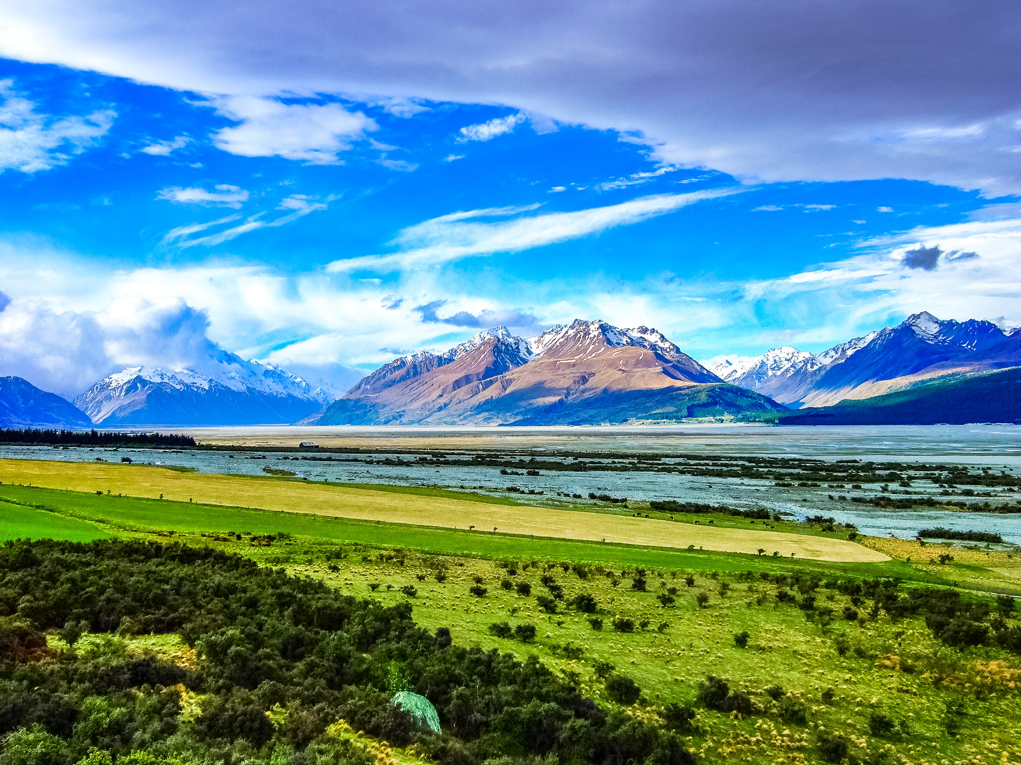 Fujifilm FinePix F30 sample photo. Mount cook ranges (new zealand) photography