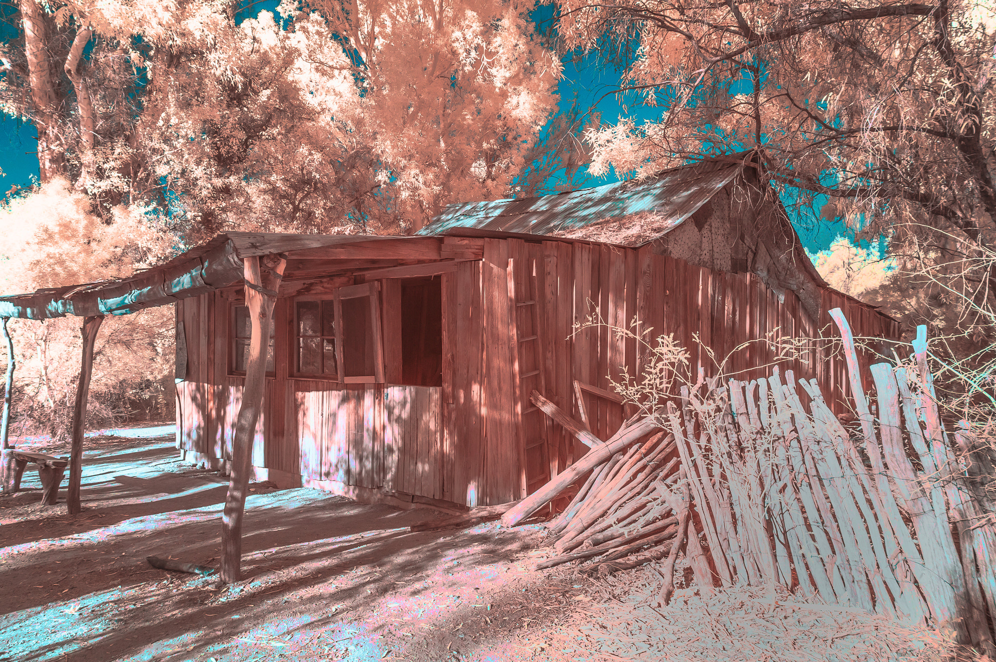 Nikon AF-S Nikkor 16-35mm F4G ED VR sample photo. Old shack photography