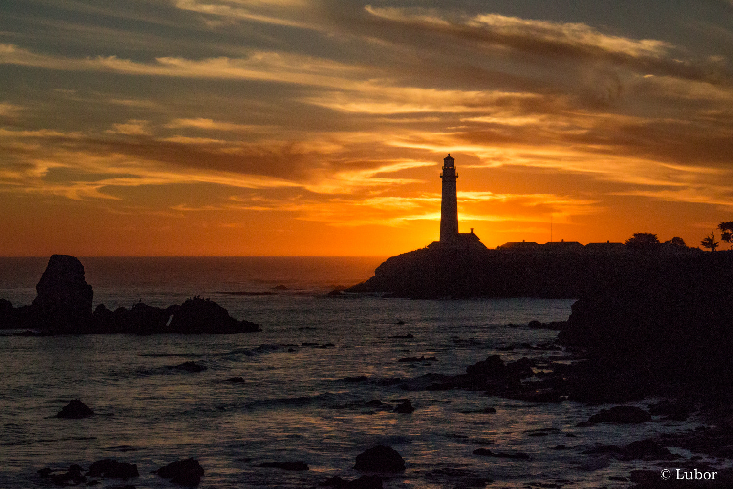Canon EOS 650D (EOS Rebel T4i / EOS Kiss X6i) sample photo. Pigeon point lighthouse at sunset photography