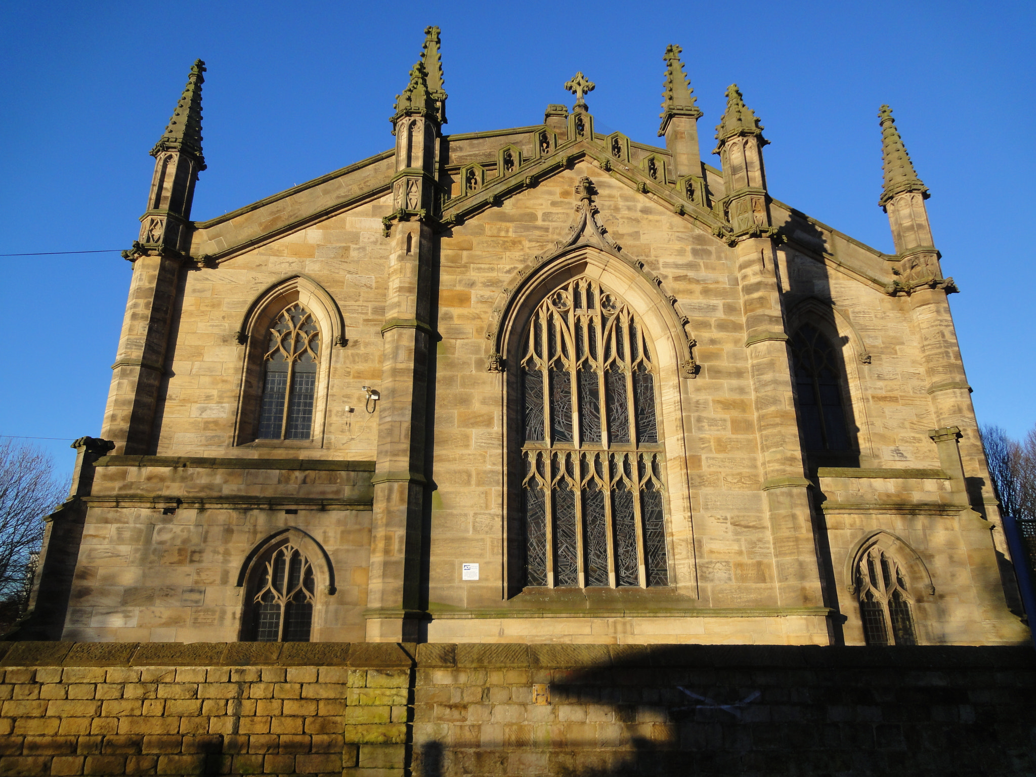 Sony DSC-WX5 sample photo. St mary's church sheffield photography