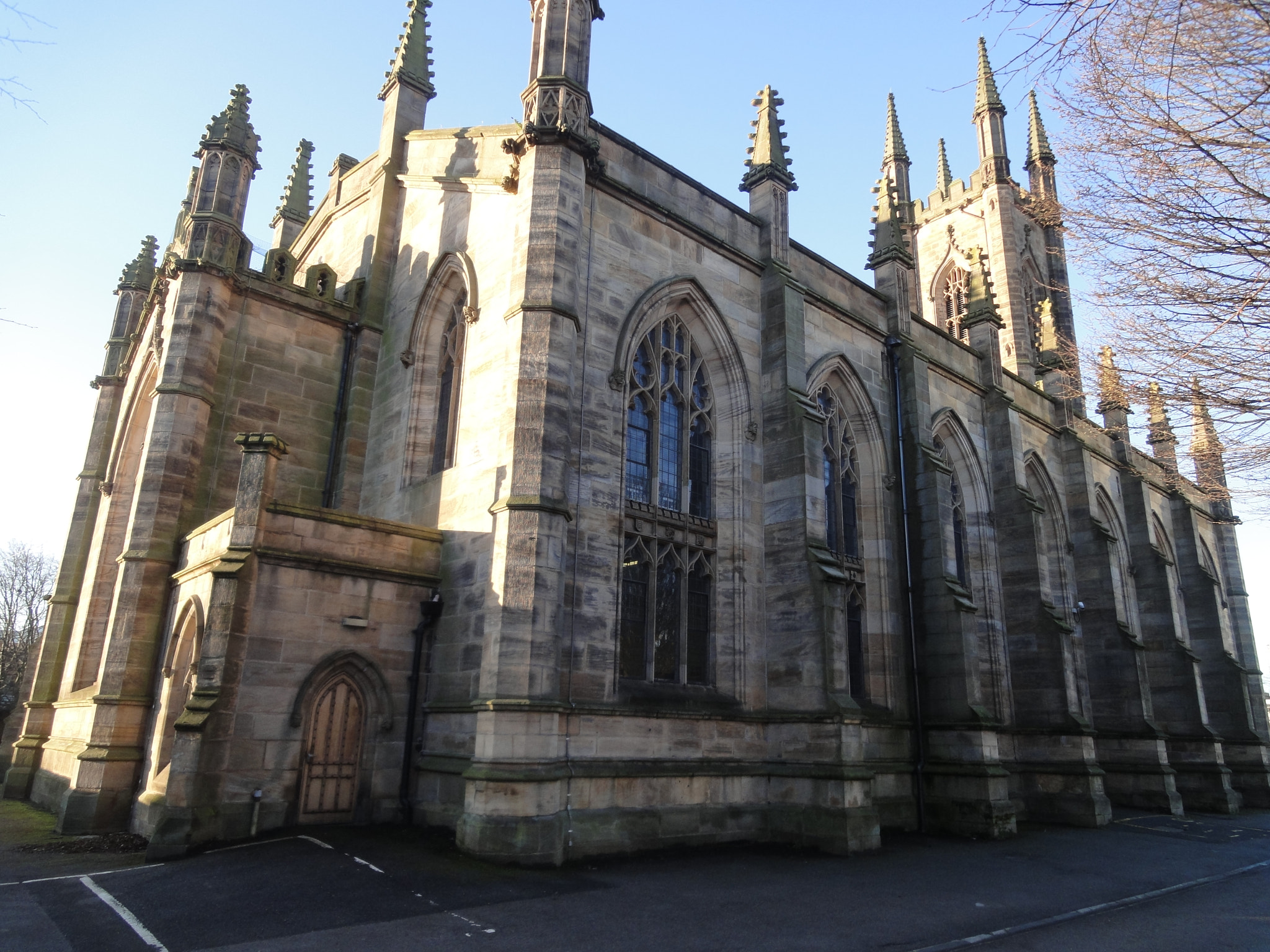 Sony DSC-WX5 sample photo. St mary's church sheffield photography