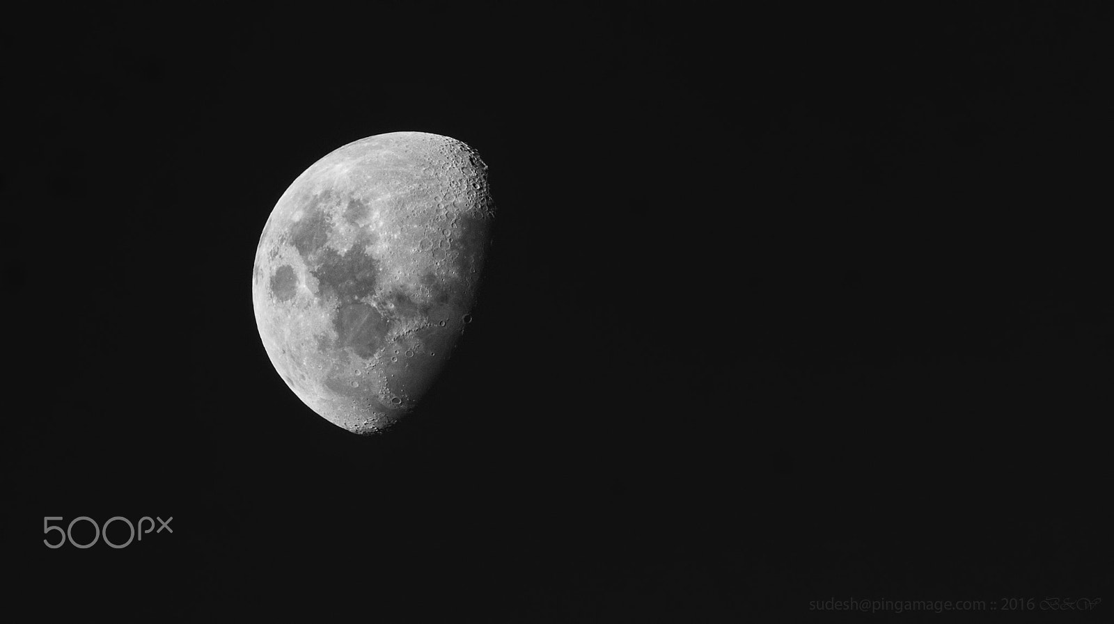 Canon EF 100-400mm F4.5-5.6L IS II USM sample photo. Waxing gibbous photography