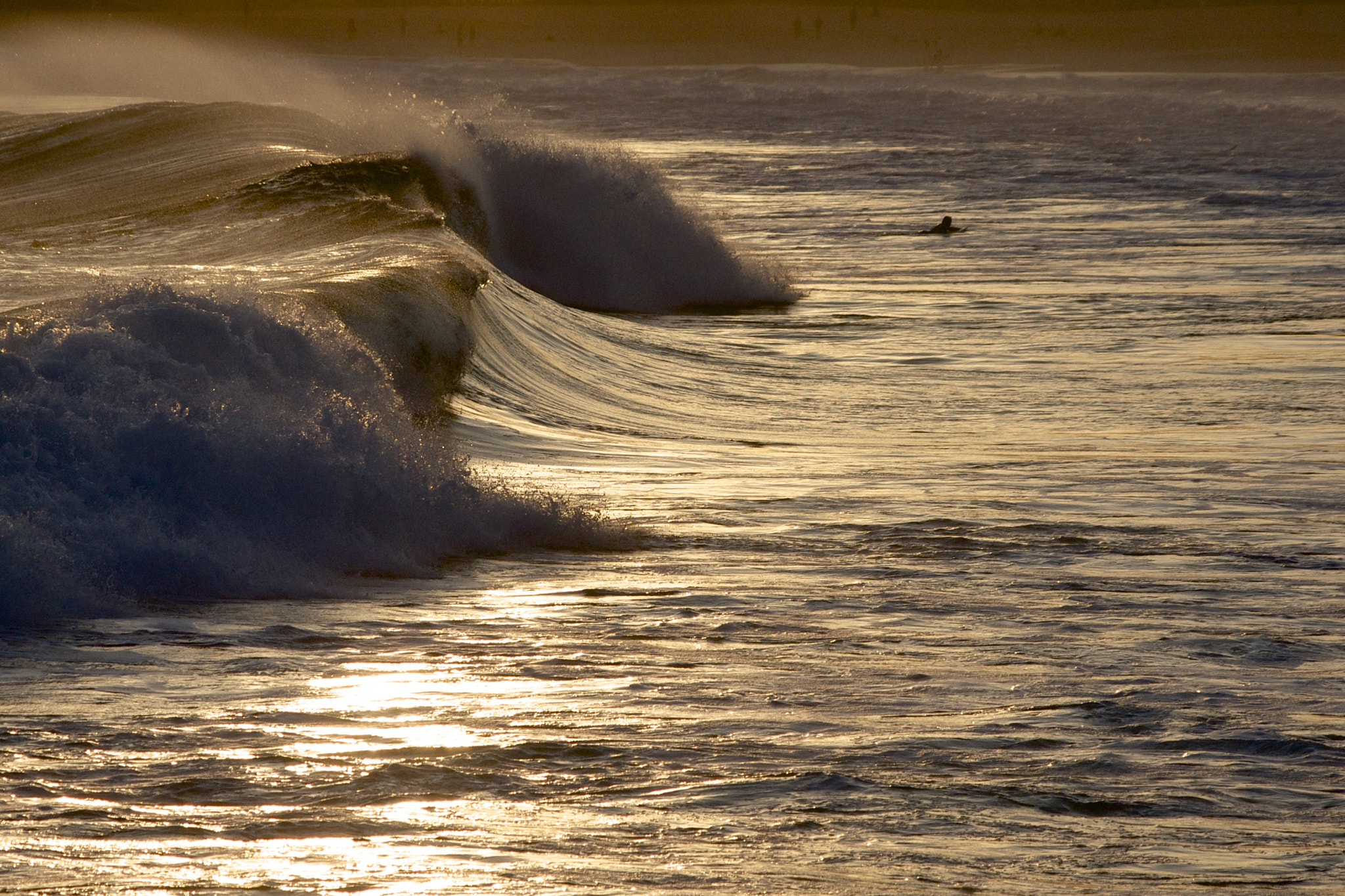 Pentax smc DA 55-300mm F4.0-5.8 ED sample photo. Bondi sunset photography