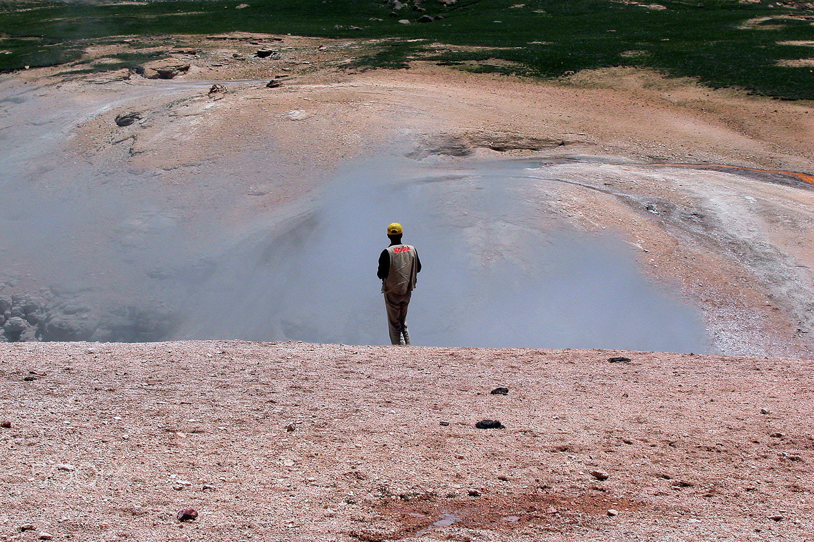 Nikon E5000 sample photo. Tagejia intermittent hot geyser photography