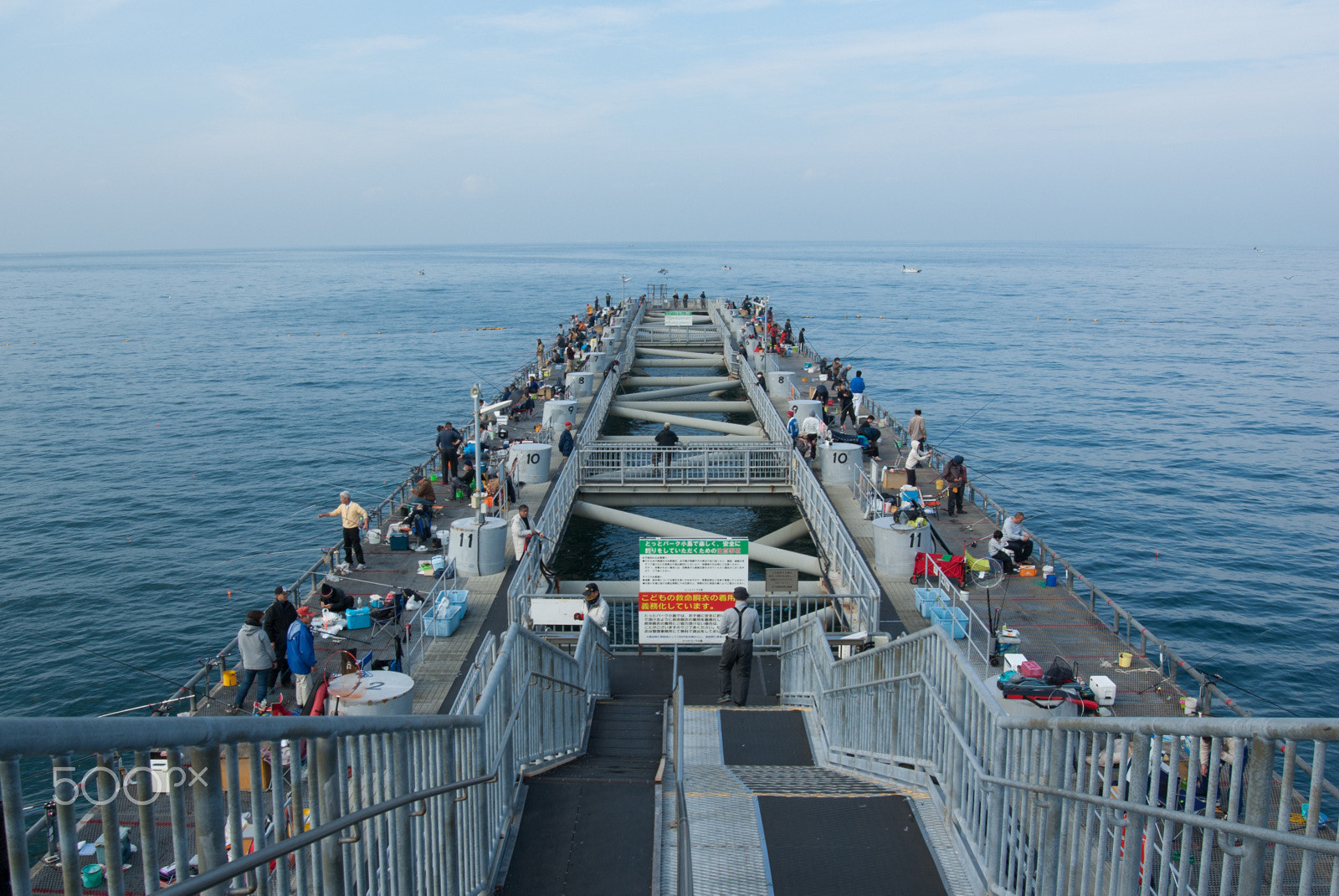 Pentax K10D sample photo. Fishermen photography