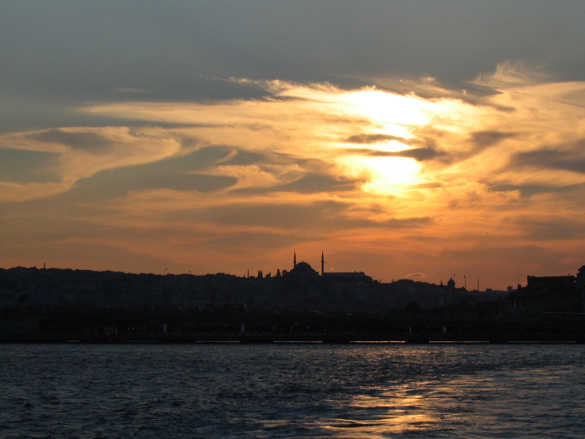 Canon POWERSHOT A75 sample photo. Istanbul sunset - ii photography