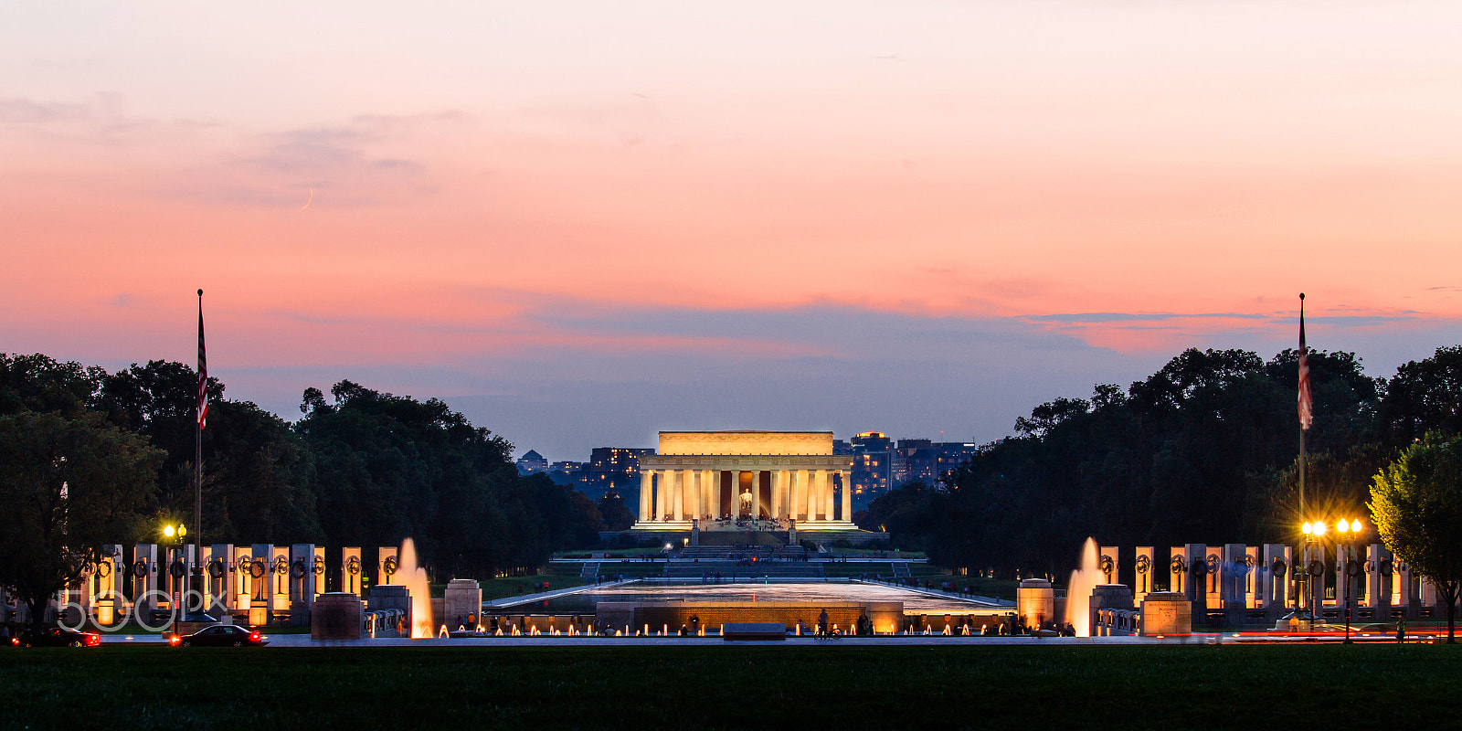 Canon EOS M sample photo. Lincoln memorial photography
