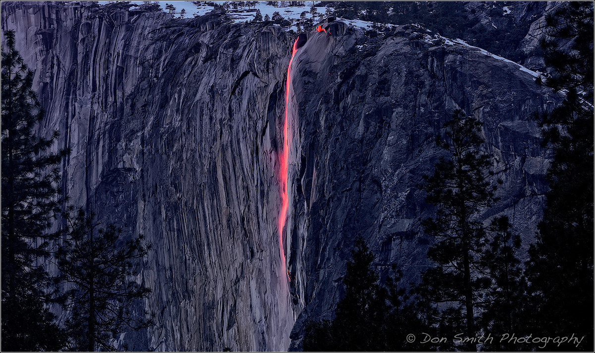 Canon EOS-1Ds Mark III sample photo. Horsetail fallsa copy photography