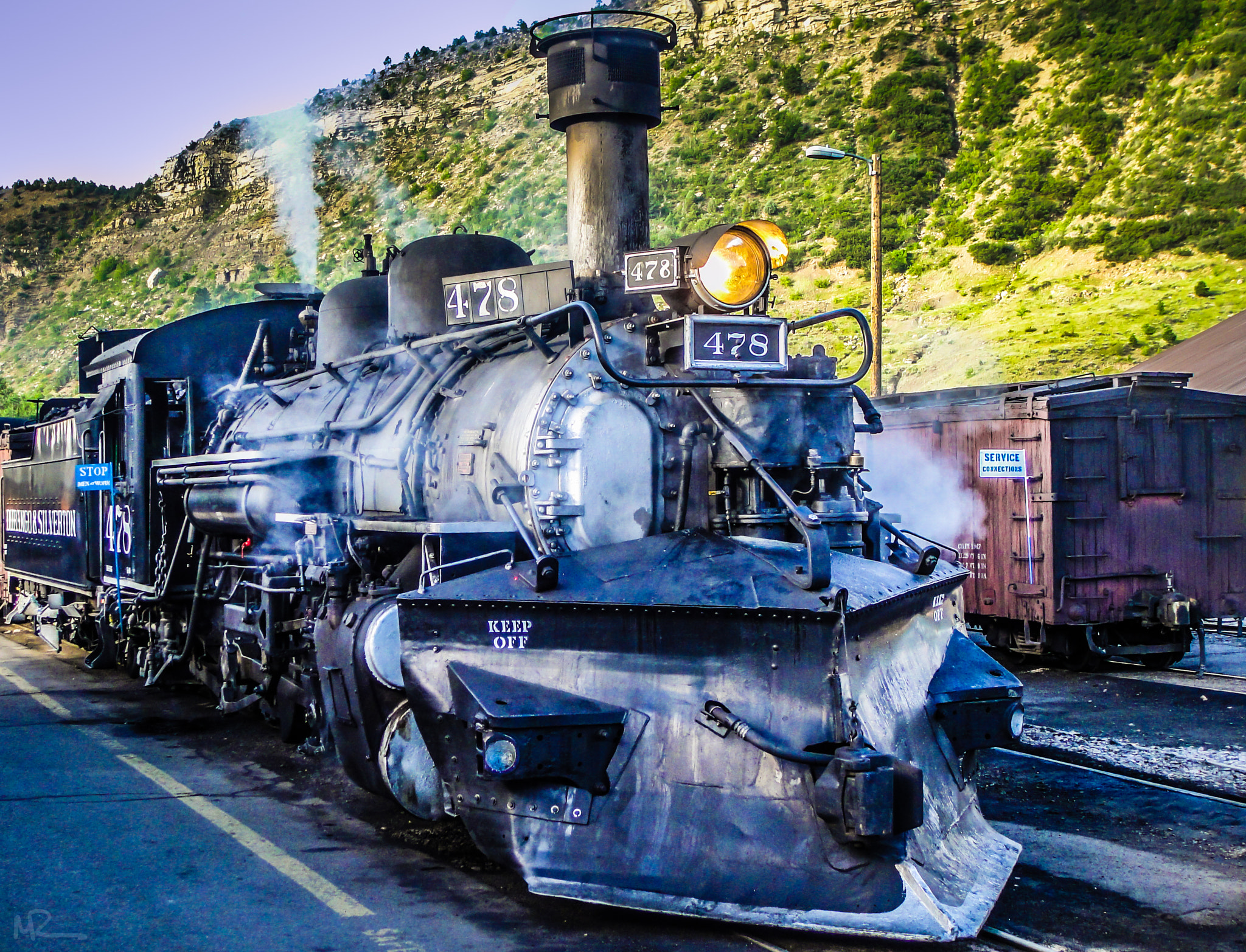 Sony DSC-TX1 sample photo. Durango silverton train photography