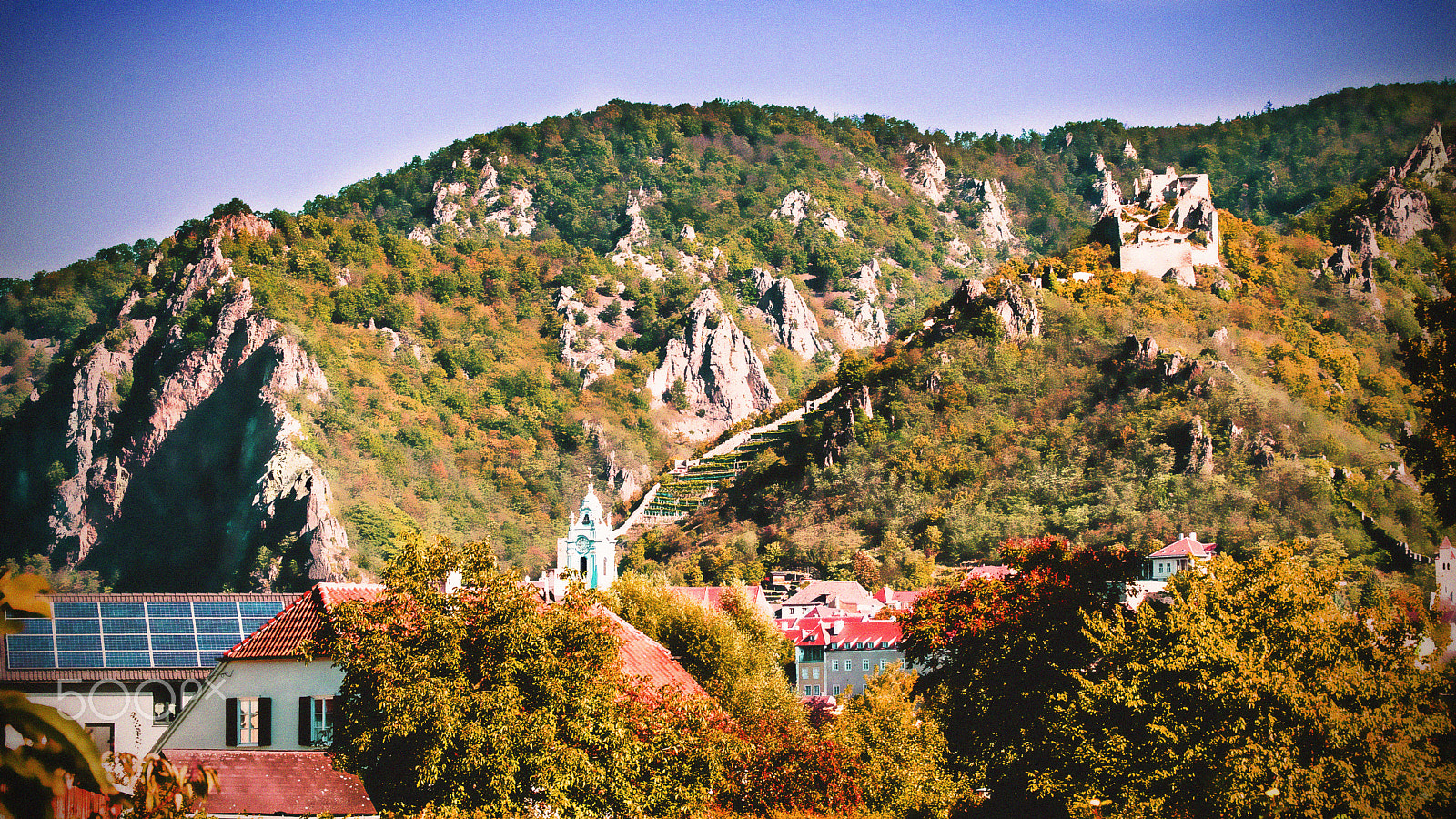Sony 75-300mm F4.5-5.6 sample photo. Dürnstein in der wachau photography