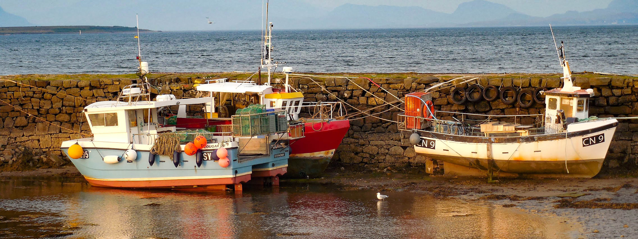 Nikon COOLPIX L620 sample photo. Fishing boats isle of mull,scotland photography
