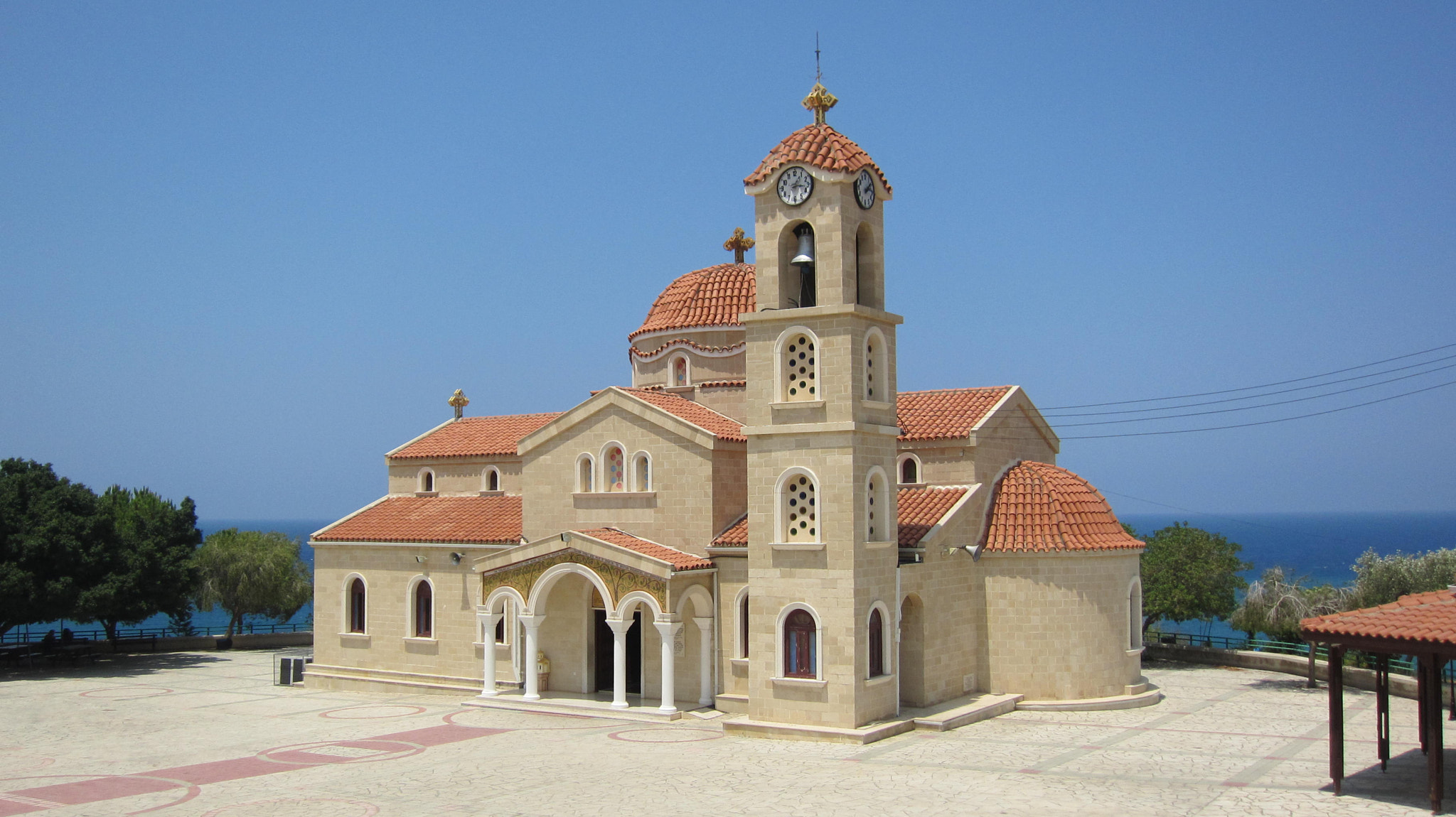 Canon PowerShot SD4000 IS (IXUS 300 HS / IXY 30S) sample photo. The orthodox church, cyprus photography