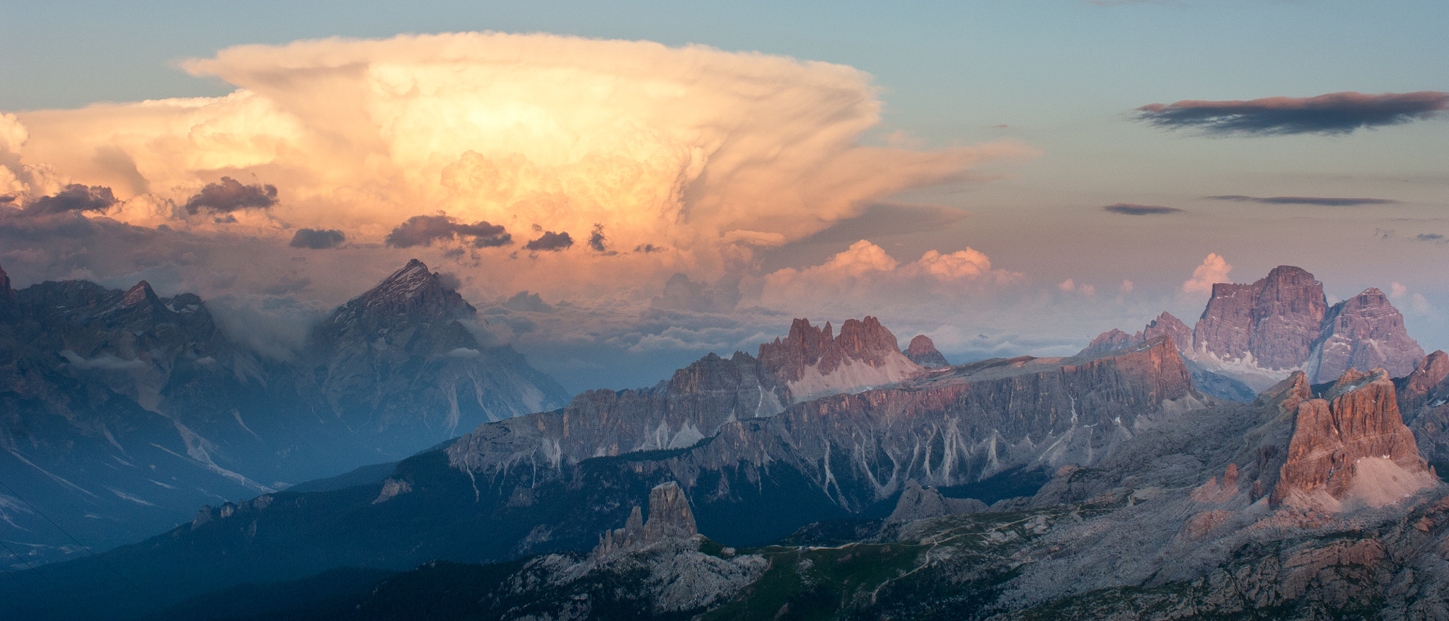 Nikon D2Xs sample photo. Anvil cloud photography